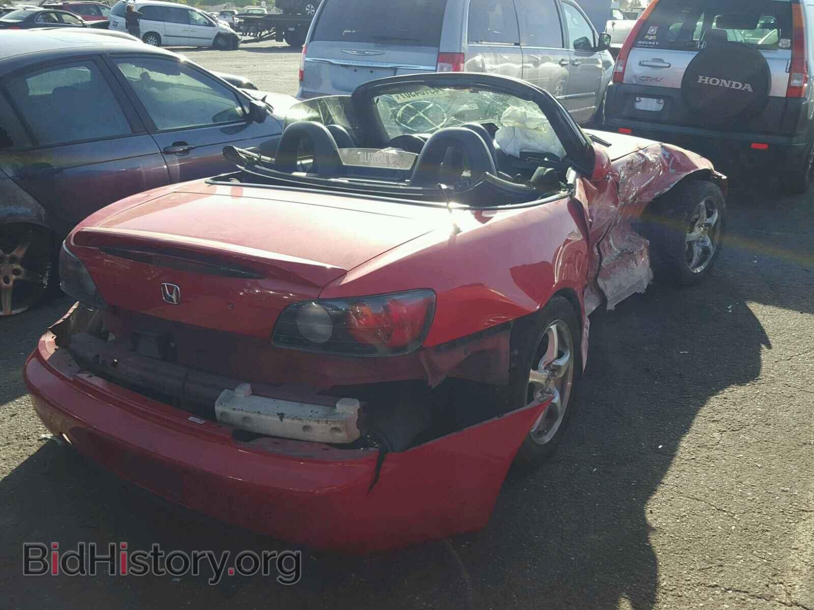 2000 HONDA S2000 - VIN: JHMAP114XYT007313 - Фото 4