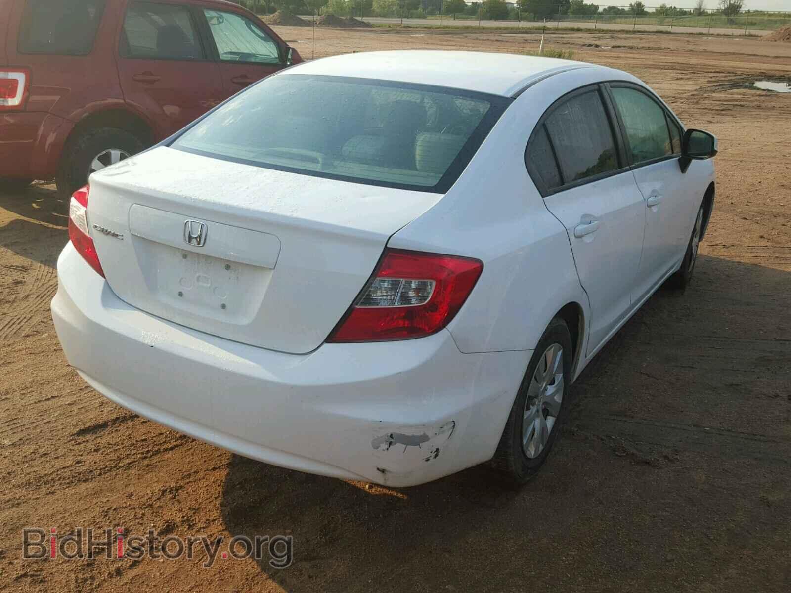 2012 HONDA CIVIC LX - VIN: 19XFB2F50CE344717 - Фото 4