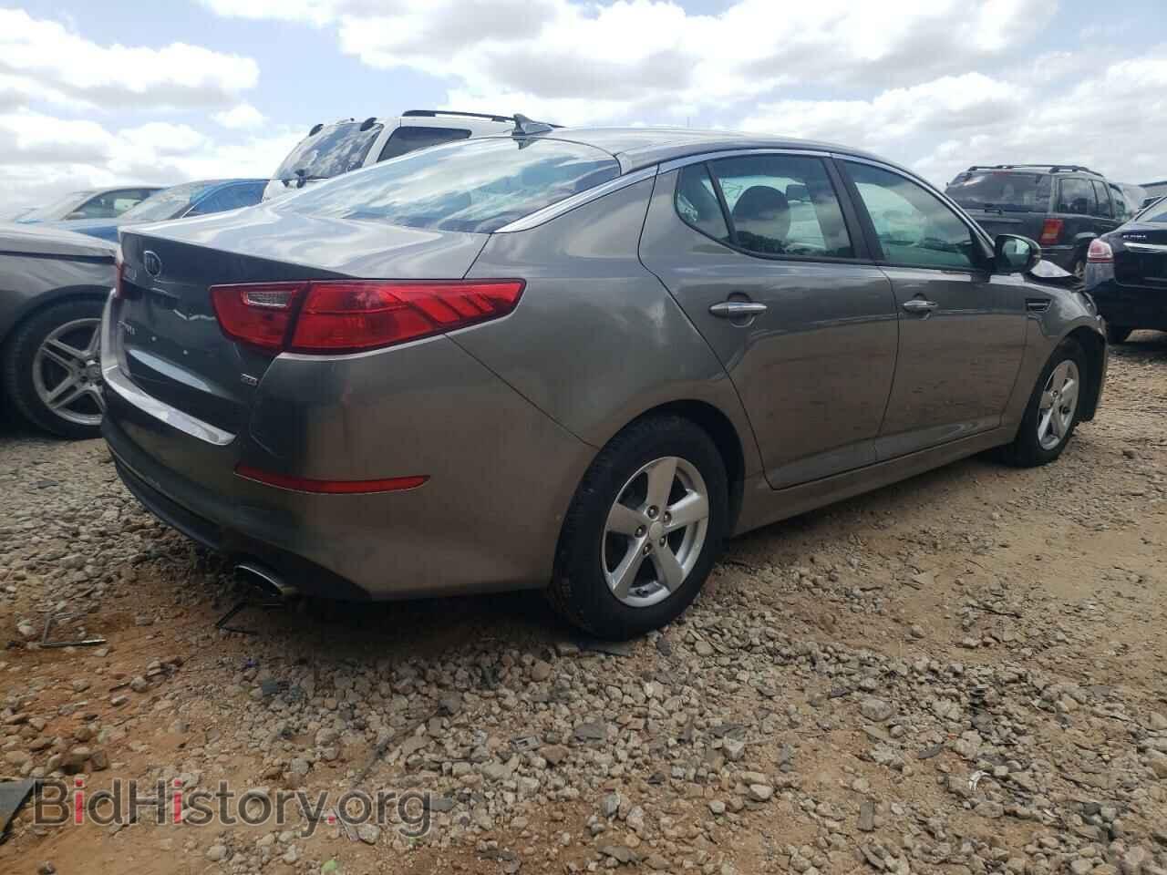 2015 KIA OPTIMA - VIN: 5XXGM4A73FG375376 - Фото 4