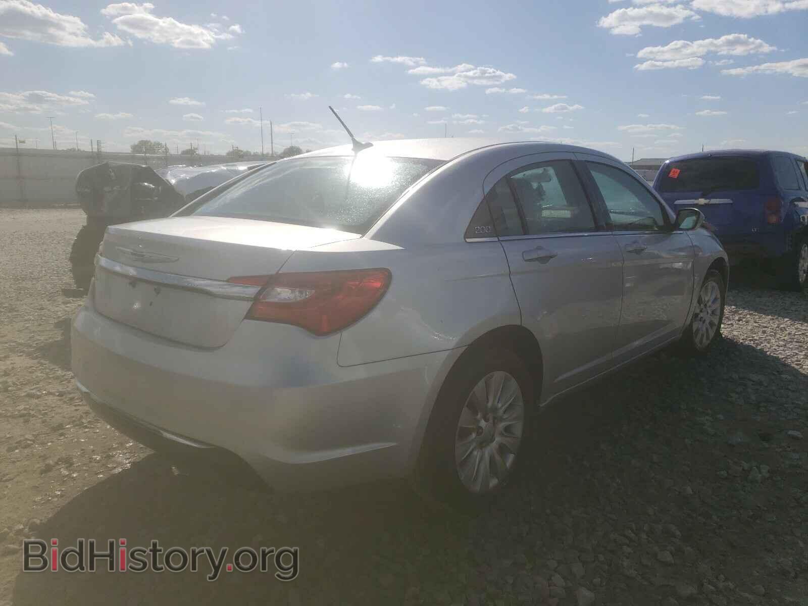 2012 CHRYSLER 200 - VIN: 1C3CCBAB2CN145505 - Фото 4