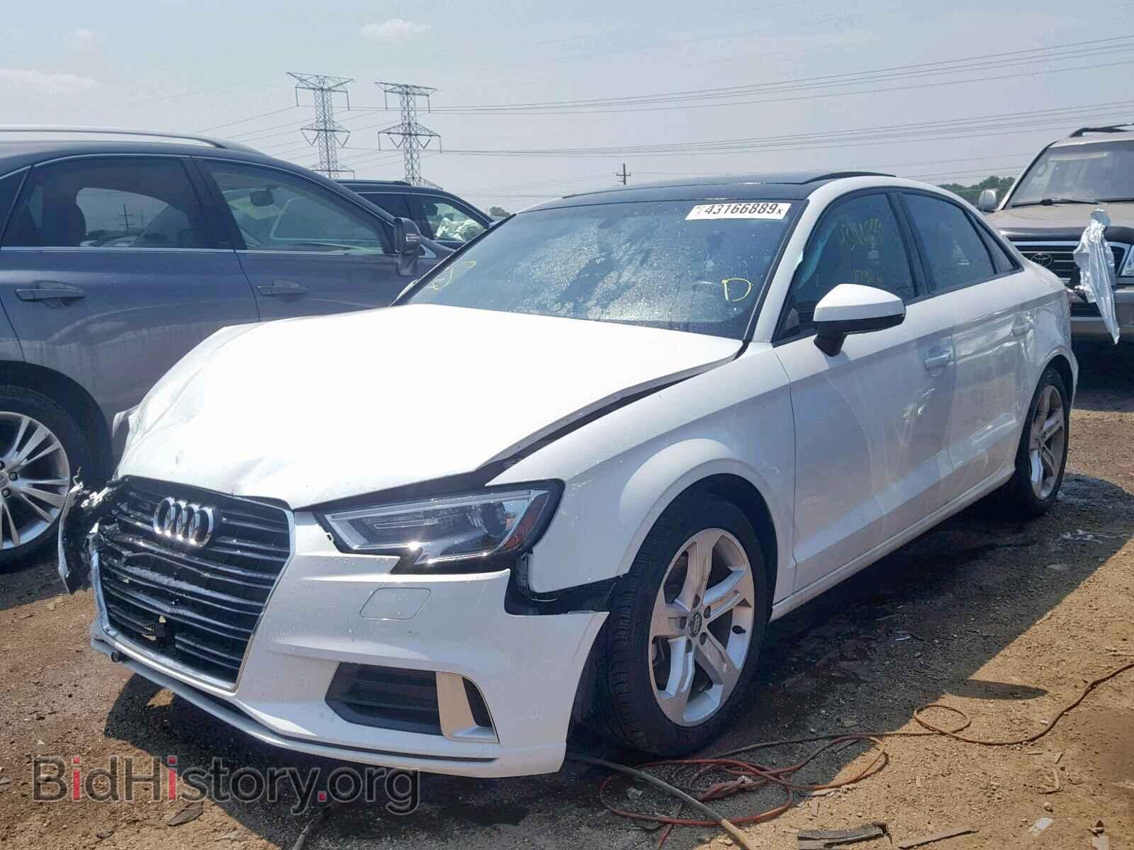 2017 AUDI A3 - VIN: WAUB8GFF2H1078868 - Фото 2