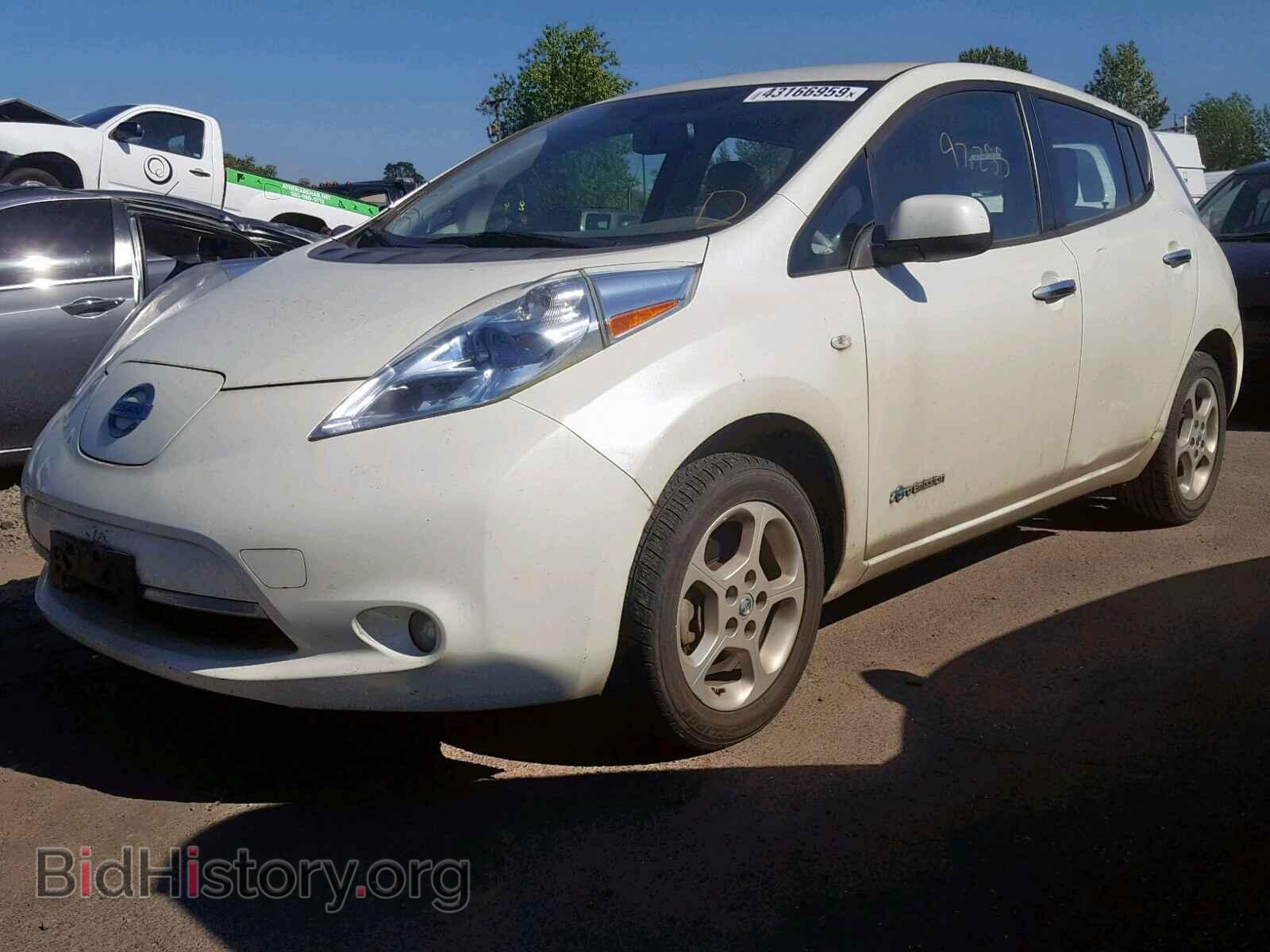 2011 NISSAN LEAF - VIN: JN1AZ0CP6BT001533 - Фото 2