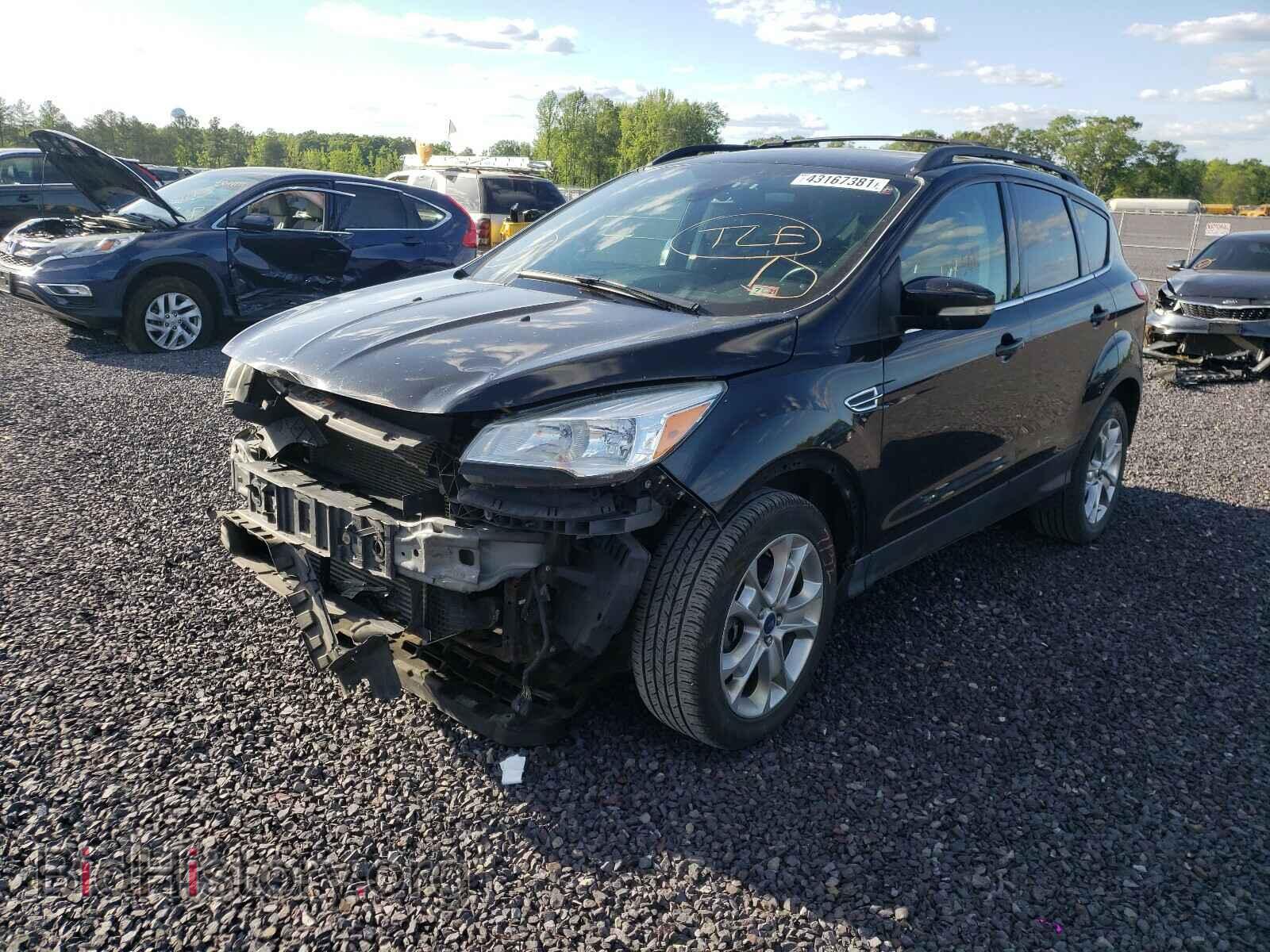 2013 FORD ESCAPE - VIN: 1FMCU9H99DUB43144 - Фото 2