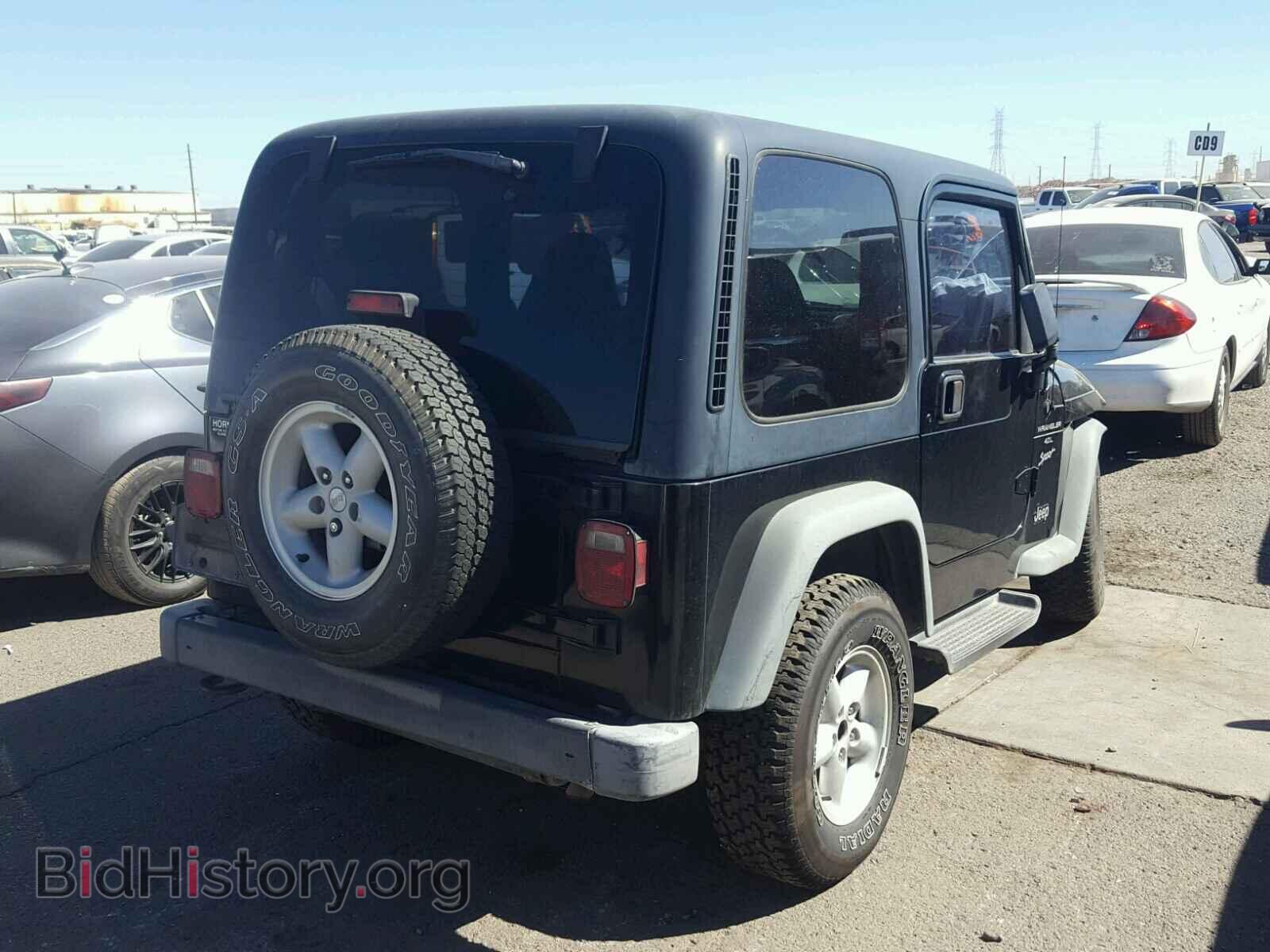 2000 JEEP WRANGLER - VIN: 1J4FA49S9YP744583 - Фото 4