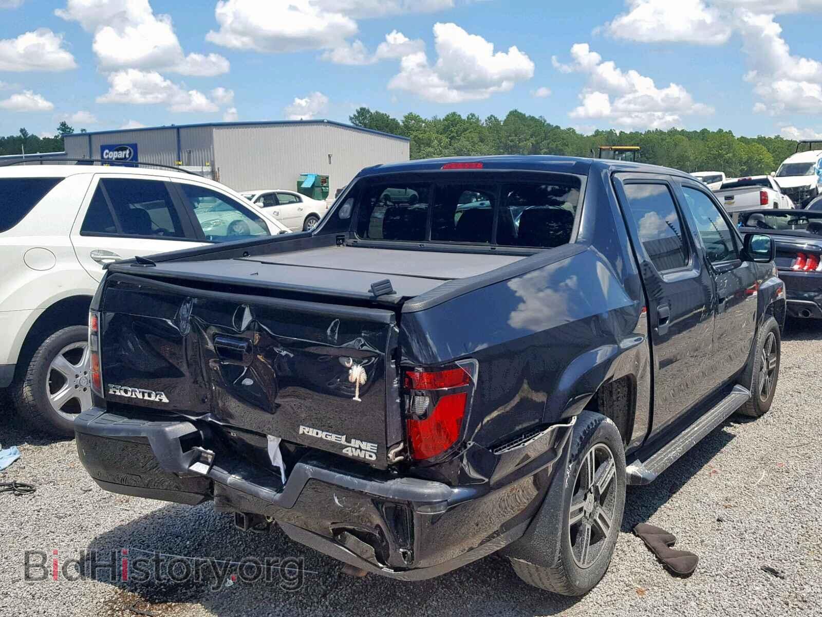 2013 HONDA RIDGELINE - VIN: 5FPYK1F71DB005374 - Фото 4