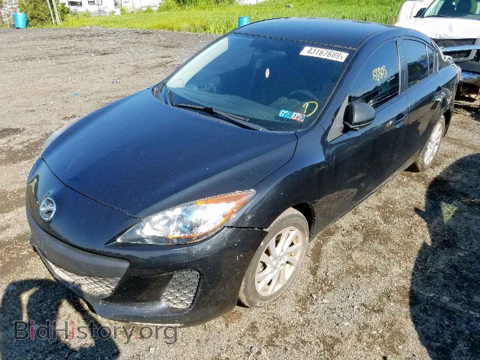 2012 MAZDA 3 - VIN: JM1BL1V84C1649352 - Фото 2