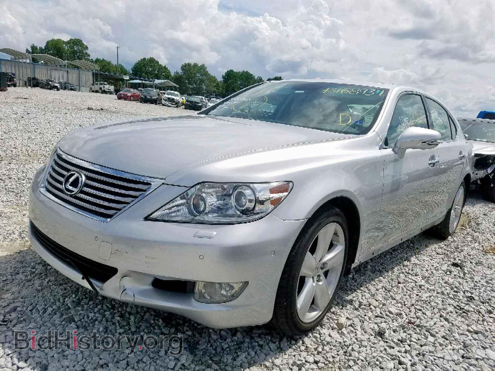 2012 LEXUS LS460 - VIN: JTHBL5EF5C5111840 - Фото 2