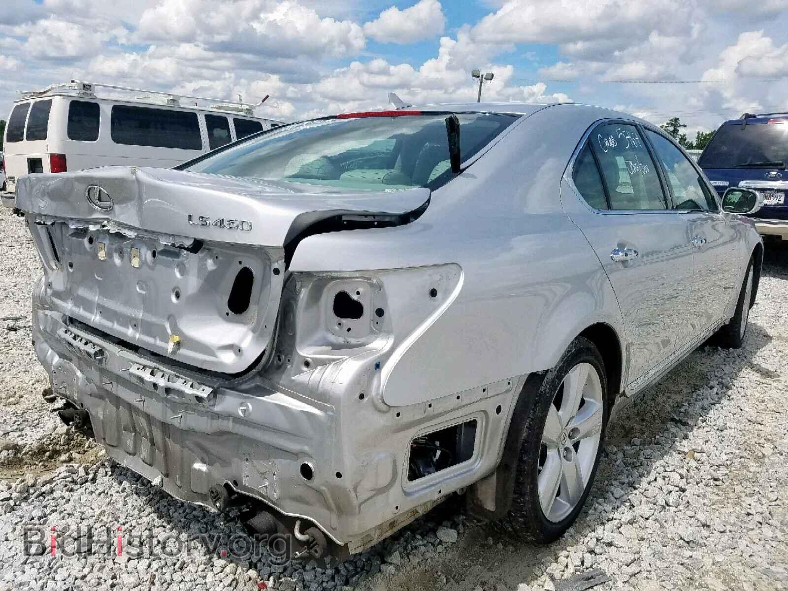 2012 LEXUS LS460 - VIN: JTHBL5EF5C5111840 - Фото 4