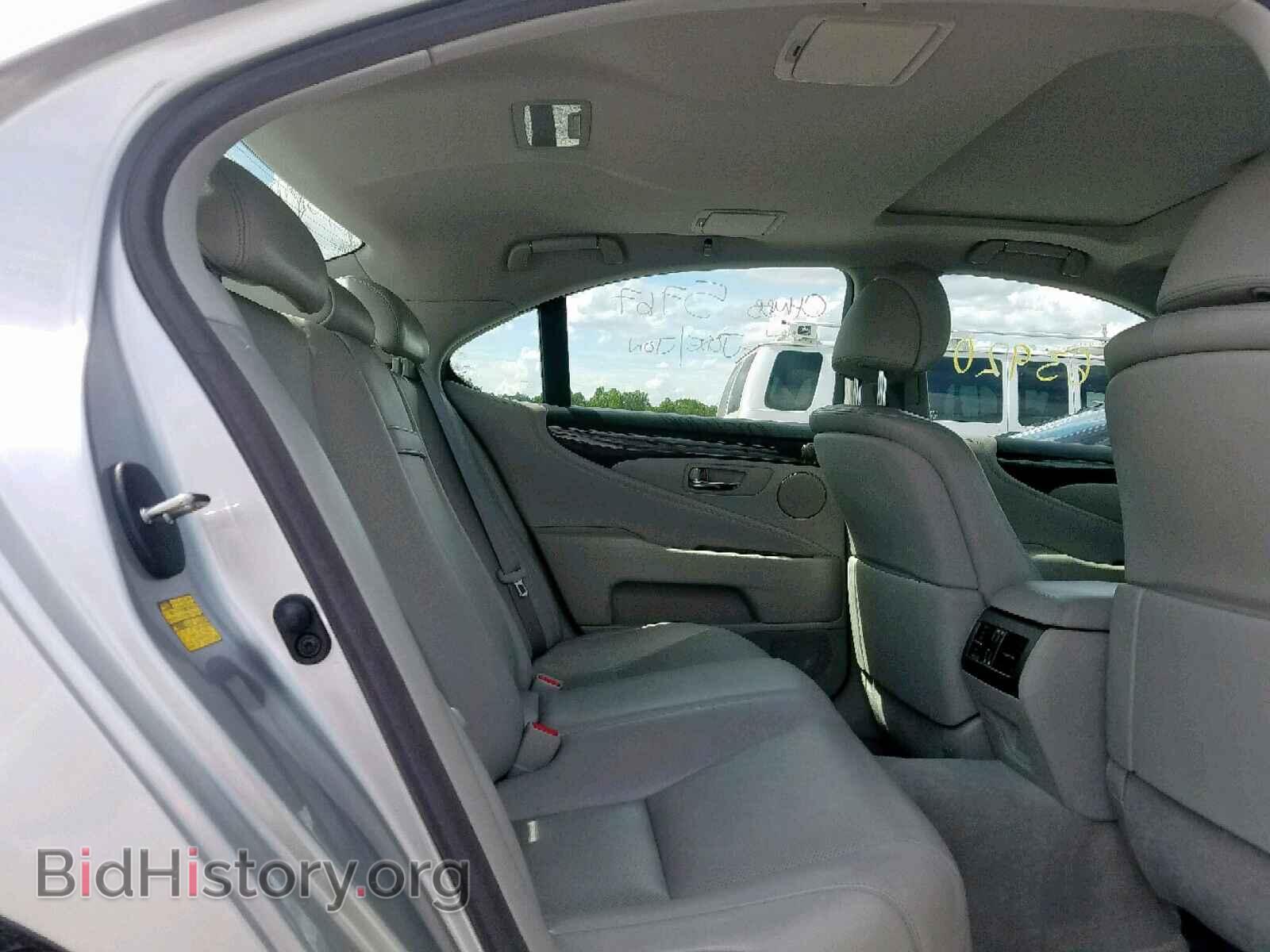 2012 LEXUS LS460 - VIN: JTHBL5EF5C5111840 - Фото 6