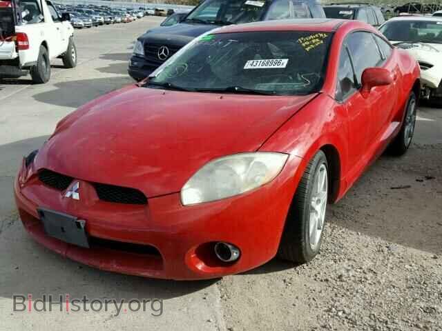 2006 MITSUBISHI ECLIPSE - VIN: 4A3AK34T06E050734 - Фото 2
