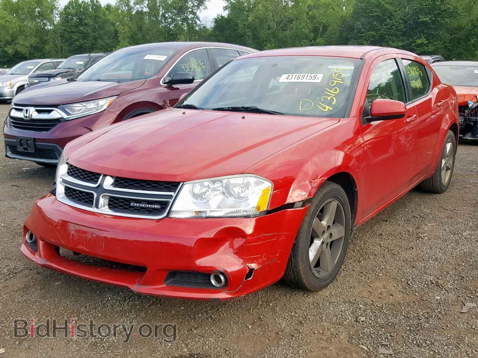 2011 DODGE AVENGER - VIN: 1B3BD2FG8BN540989 - Фото 2
