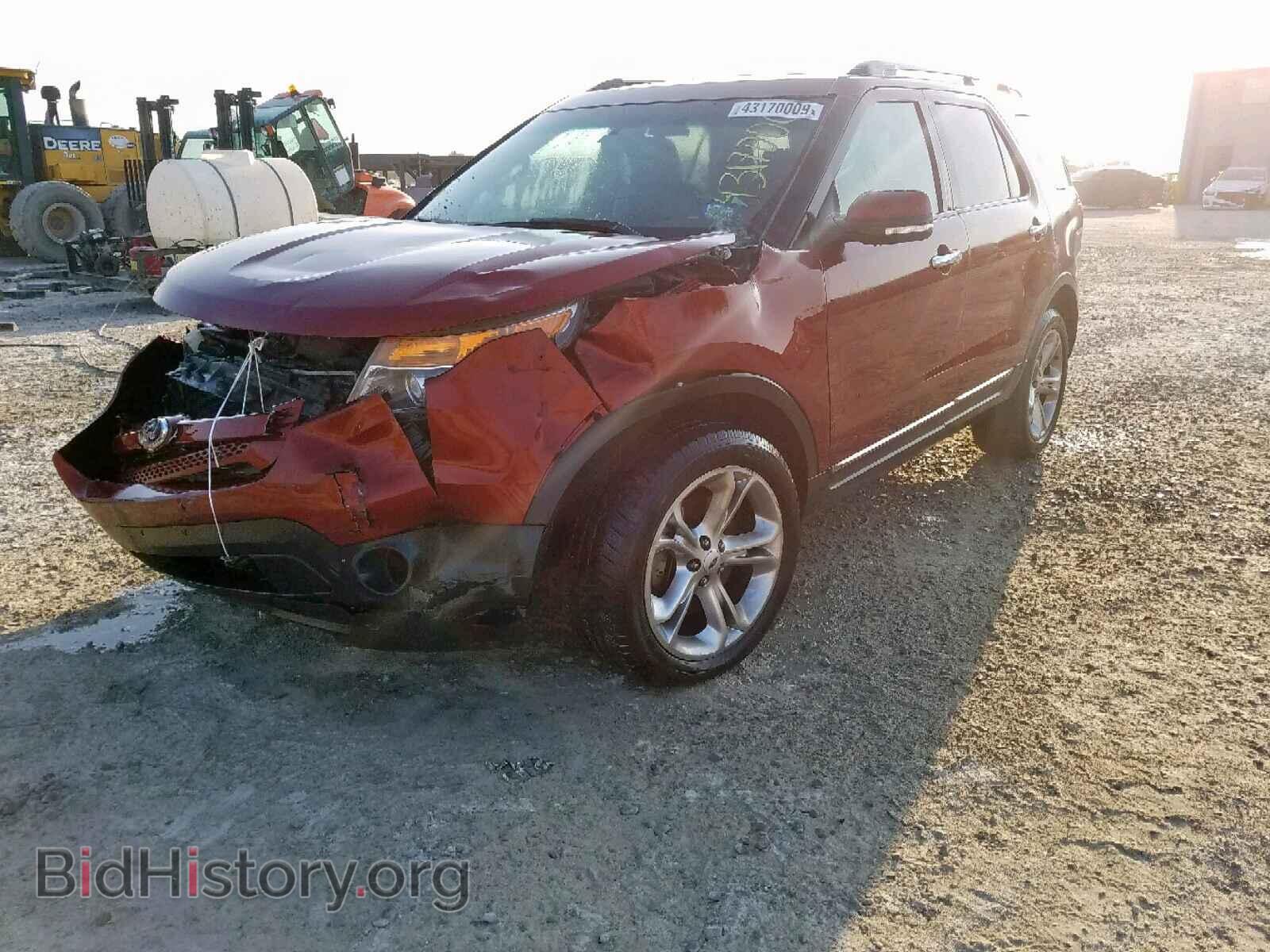 2014 FORD EXPLORER L - VIN: 1FM5K8F8XEGC07968 - Фото 2