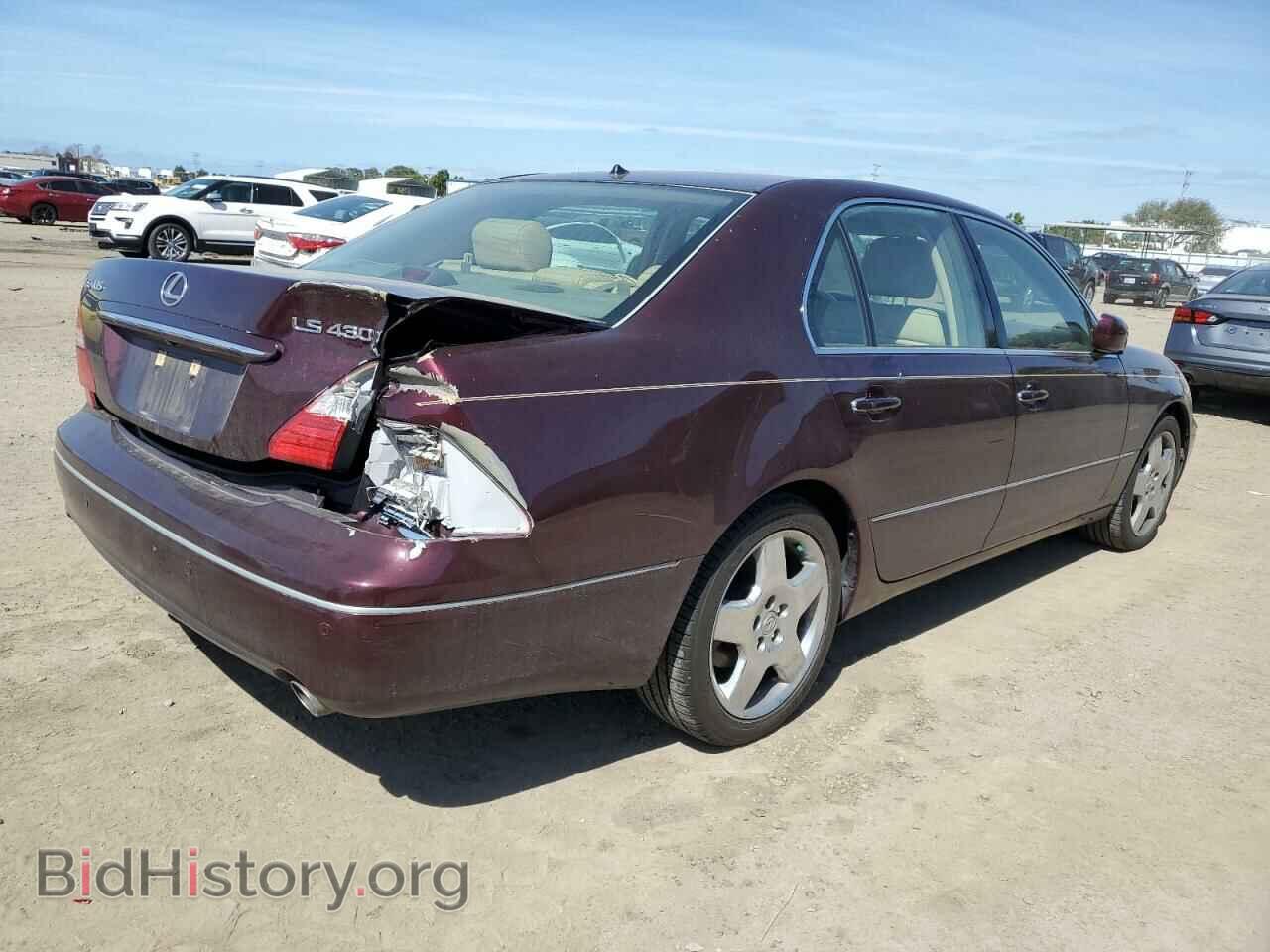 2006 LEXUS LS430 - VIN: JTHBN36FX65031001 - Фото 3