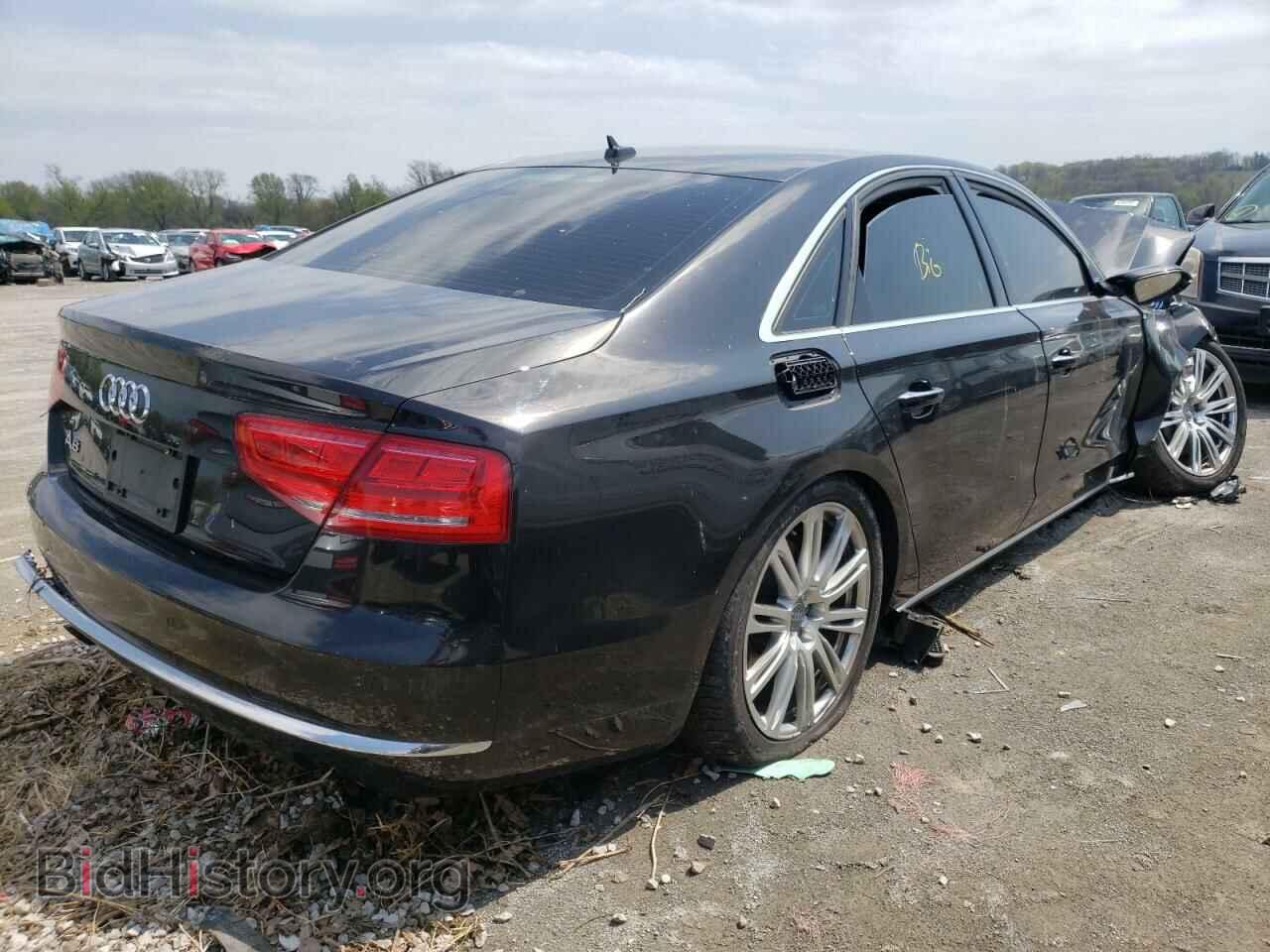 2013 AUDI A8 - VIN: WAUAGAFD8DN008370 - Фото 4