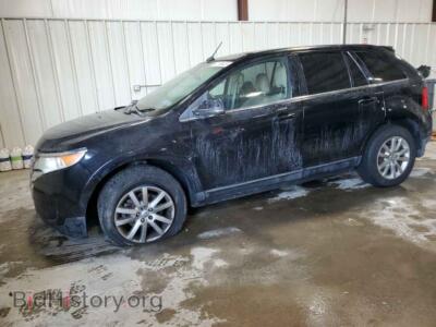 2012 Ford EDGE Limited, black — VIN 2FMDK4KC2CBA12210, Copart