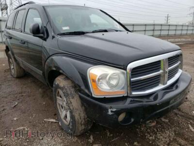 2006 Dodge DURANGO Durango SL, black — VIN 1D8HB48256F135783, Copart