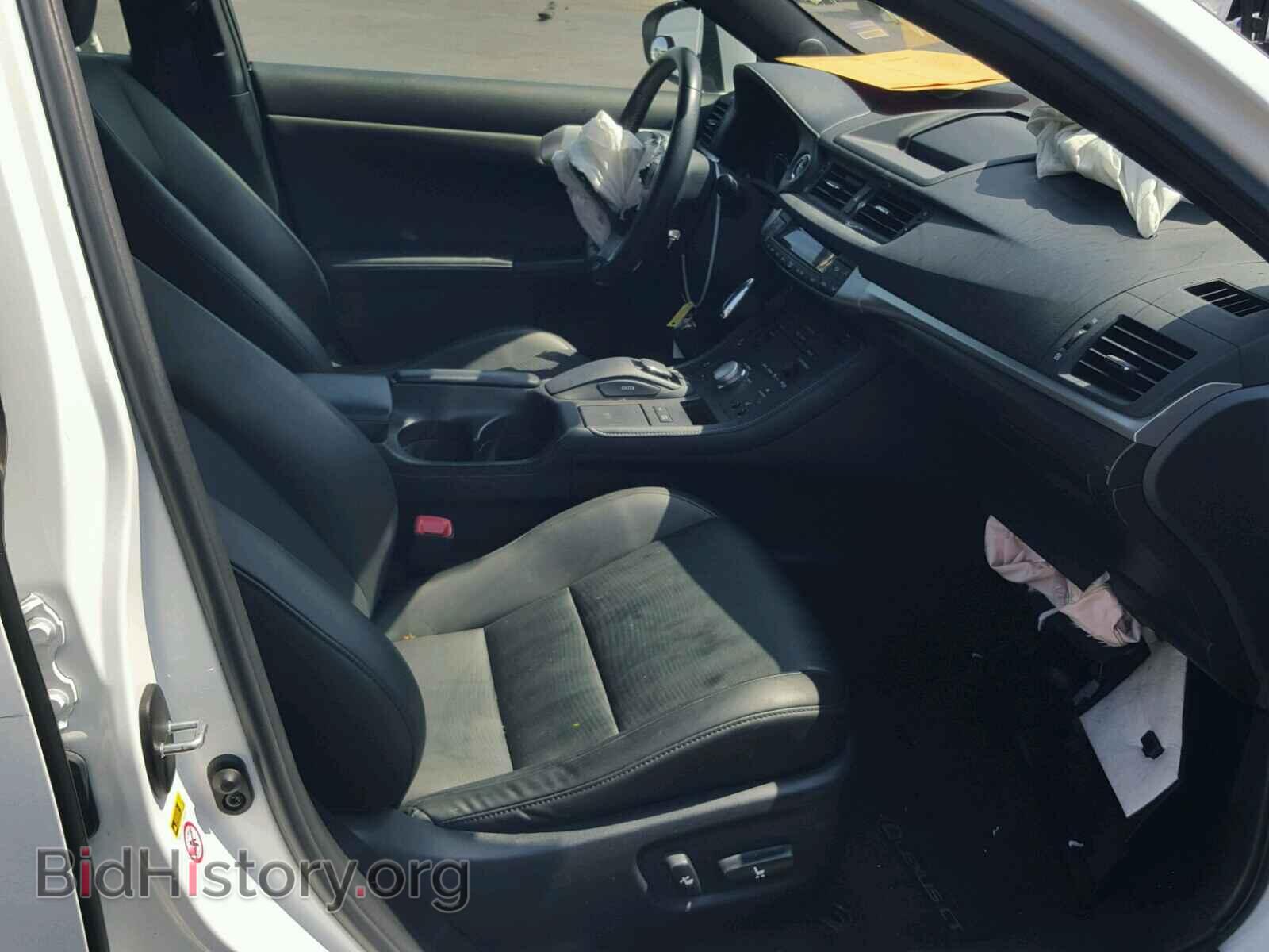 2013 LEXUS CT 200 - VIN: JTHKD5BH8D2134924 - Фото 5