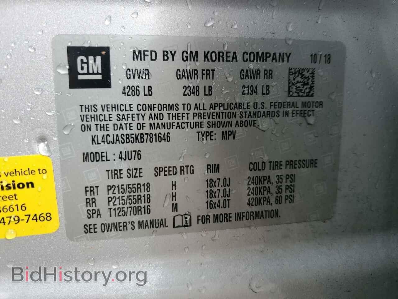 2019 BUICK ENCORE - VIN: KL4CJASB5KB781646 - Photo 13