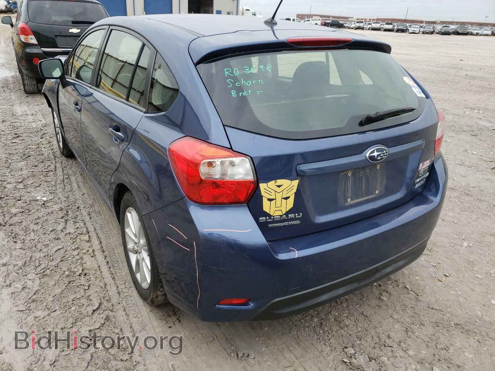 2013 SUBARU IMPREZA - VIN: JF1GPAC67DH208504 - Фото 3