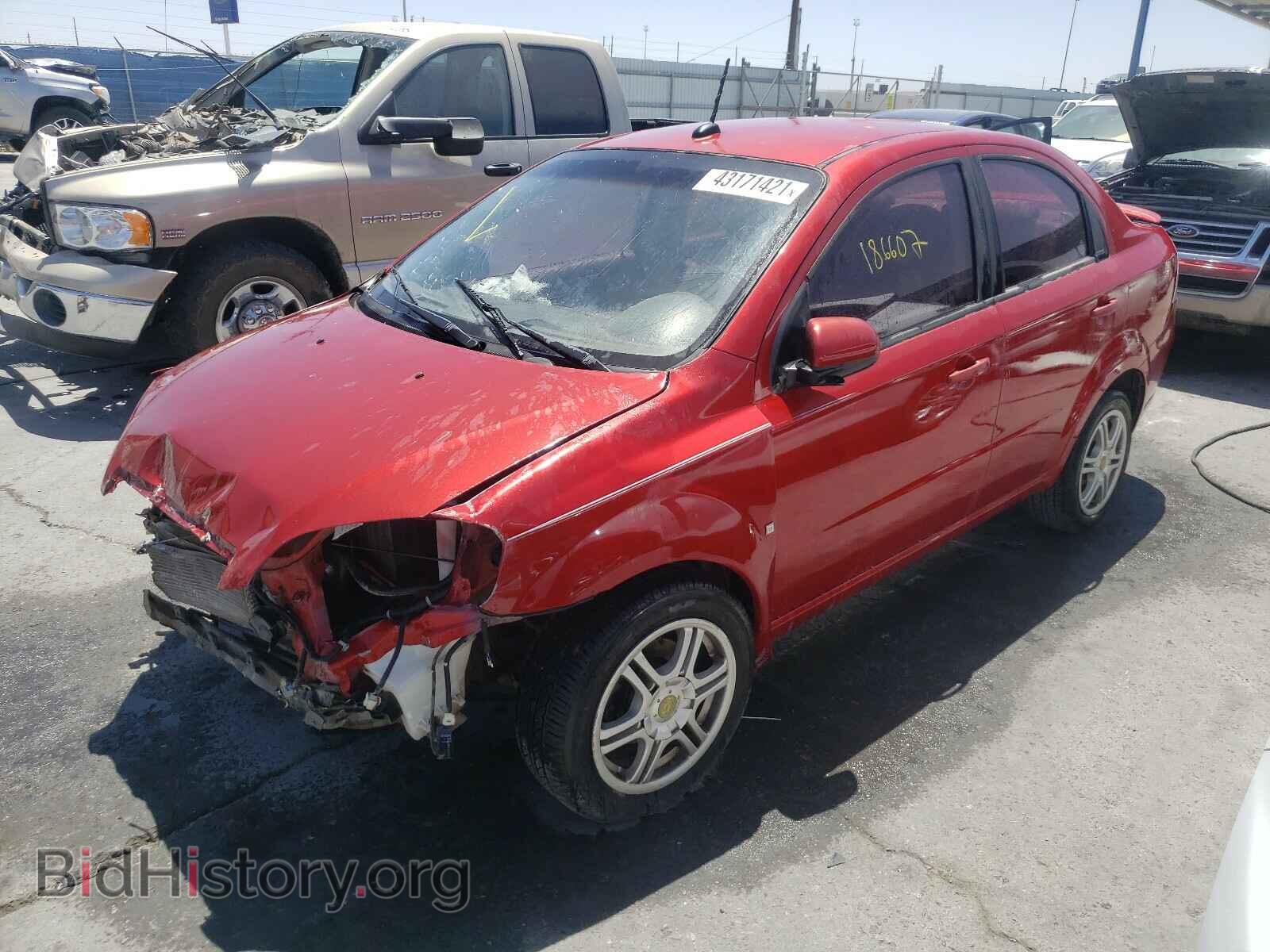 2009 CHEVROLET AVEO - VIN: KL1TD56E79B618491 - Фото 2