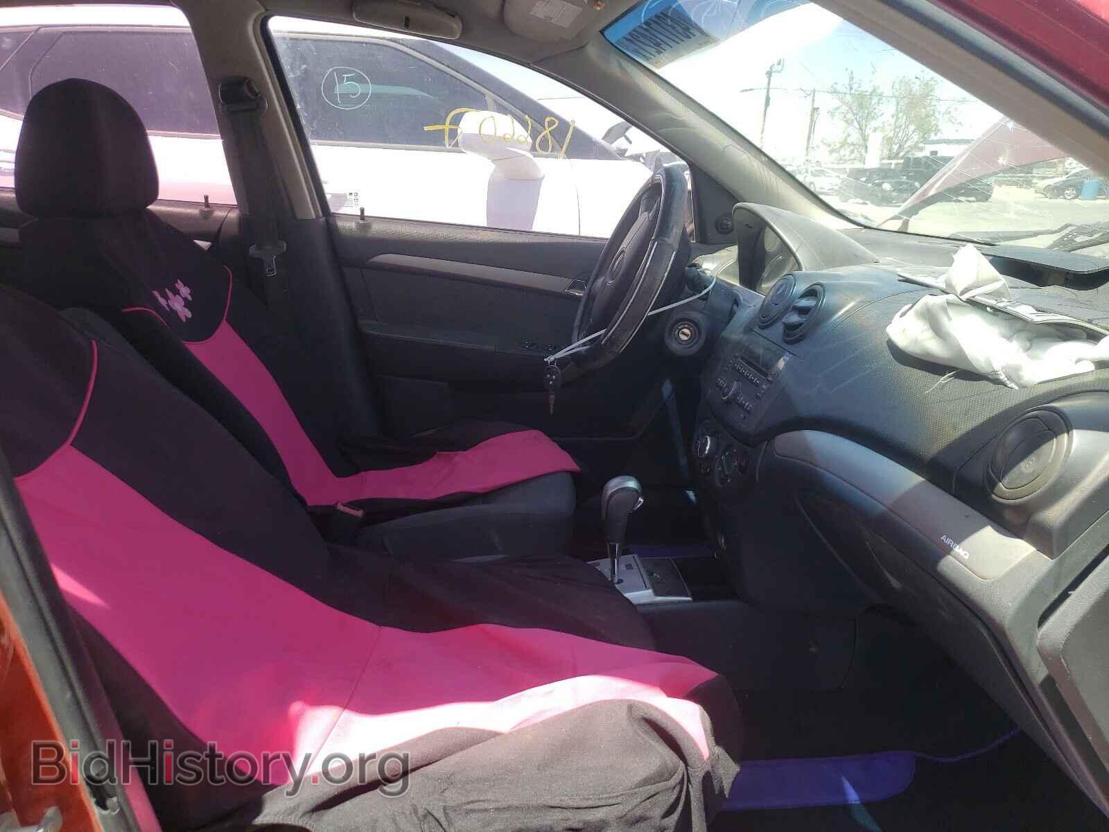 2009 CHEVROLET AVEO - VIN: KL1TD56E79B618491 - Фото 5