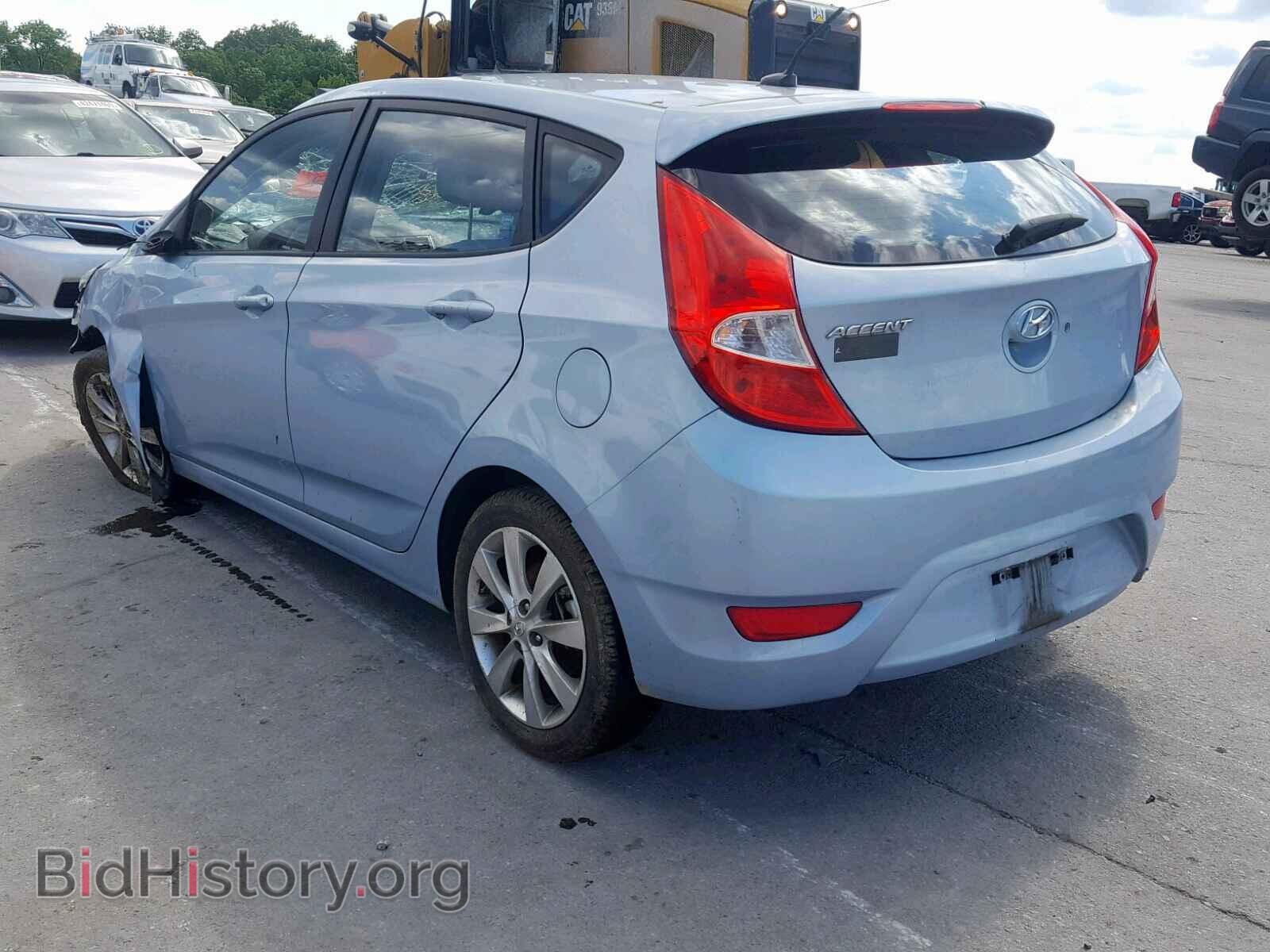 2012 HYUNDAI ACCENT - VIN: KMHCU5AE3CU002617 - Фото 3