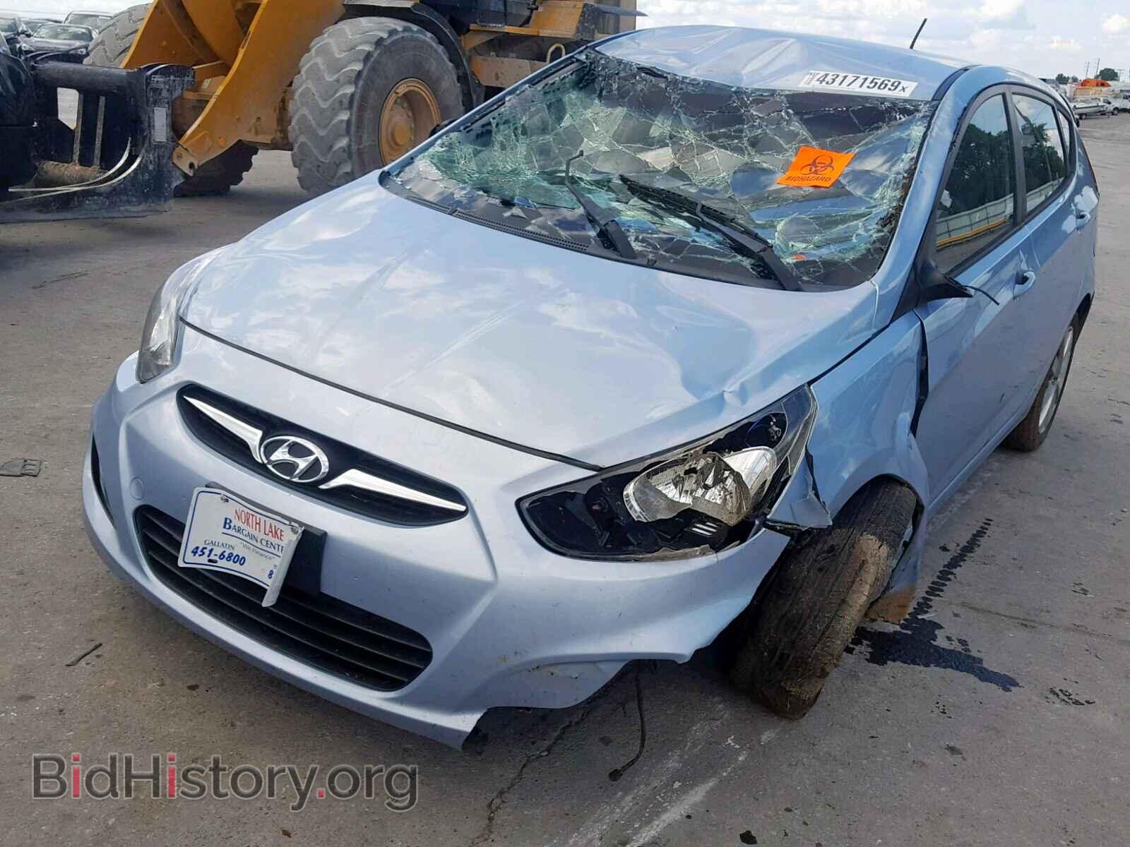 2012 HYUNDAI ACCENT - VIN: KMHCU5AE3CU002617 - Фото 9