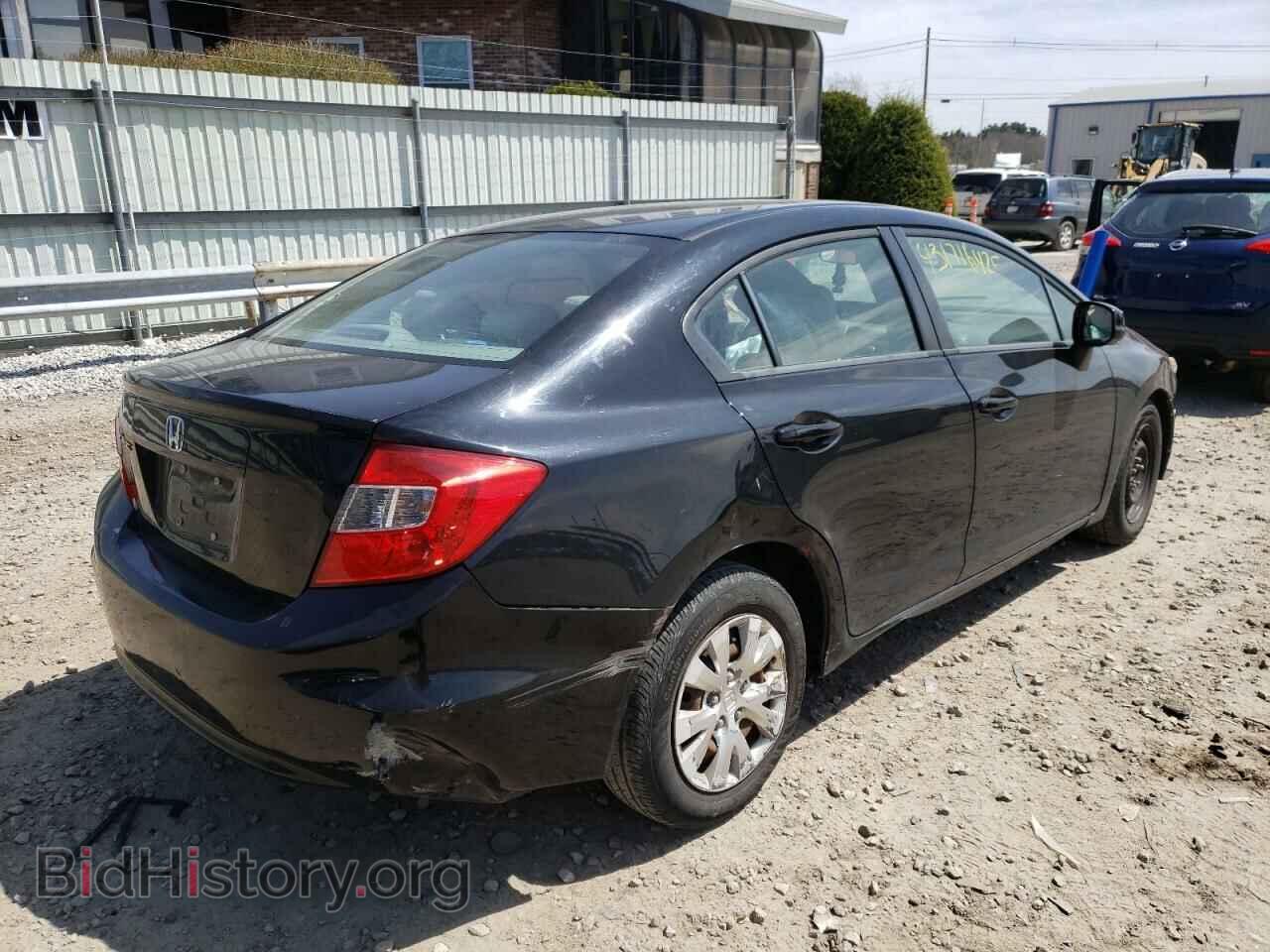 2012 HONDA CIVIC - VIN: 2HGFB2F59CH327596 - Фото 4