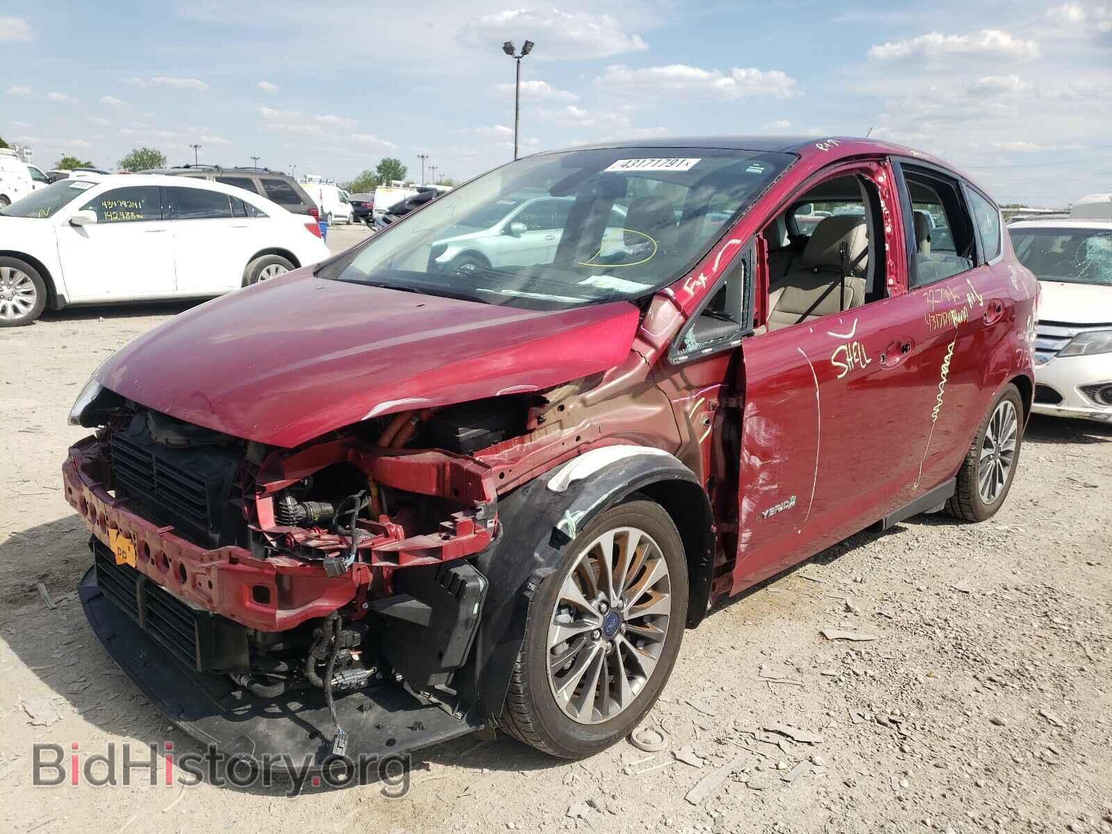 2017 FORD CMAX - VIN: 1FADP5DU0HL100039 - Фото 2