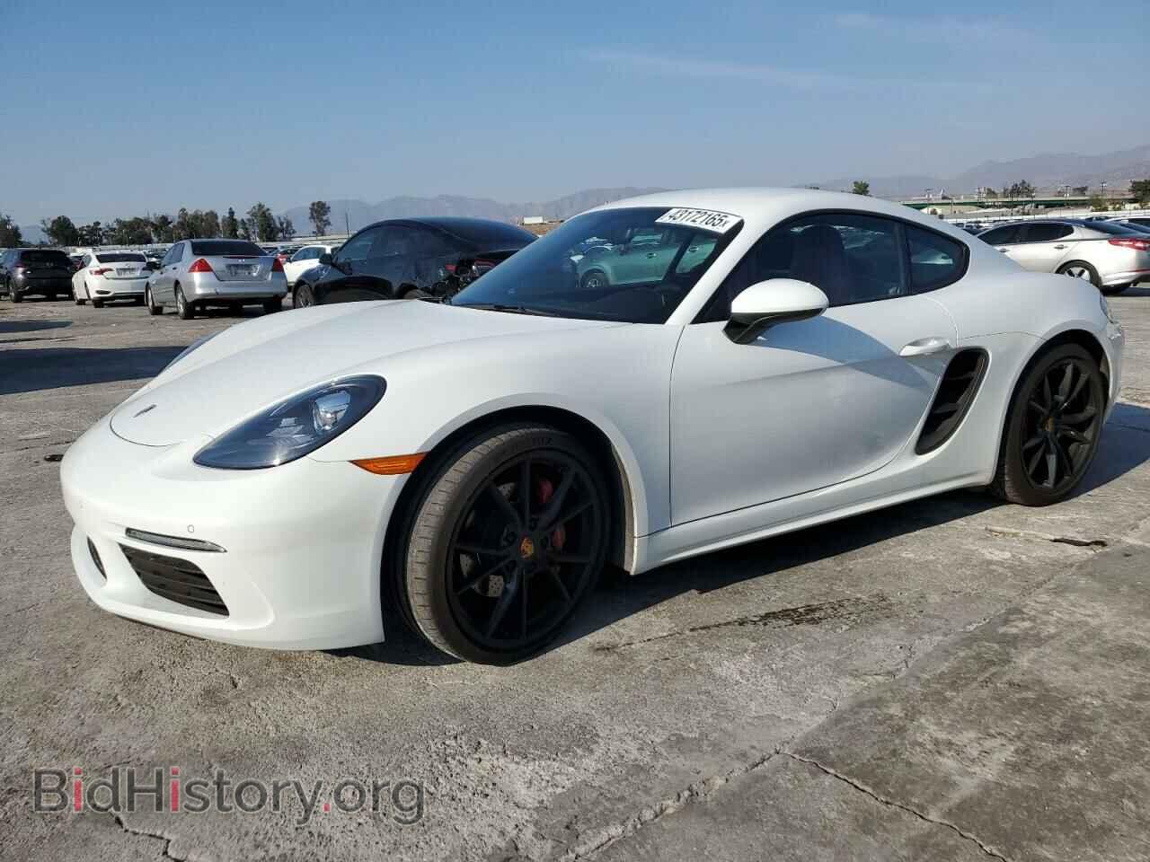 Фотография WP0AB2A86JS278194 - PORSCHE CAYMAN 2018