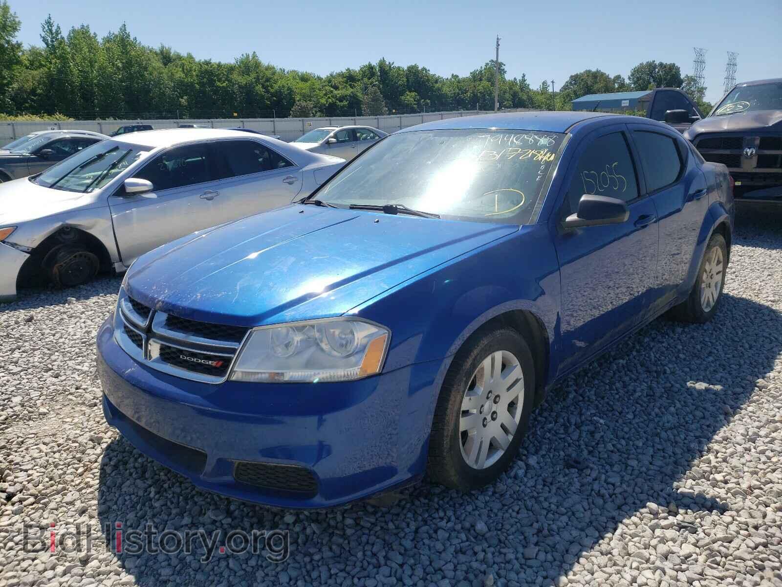 2014 DODGE AVENGER - VIN: 1C3CDZAB4EN104415 - Фото 2