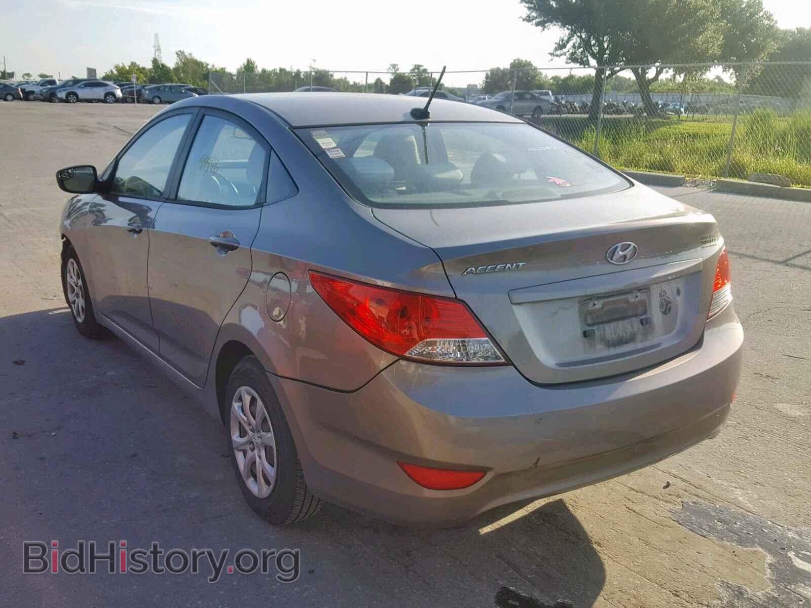2014 HYUNDAI ACCENT - VIN: KMHCT4AE7EU590148 - Фото 3