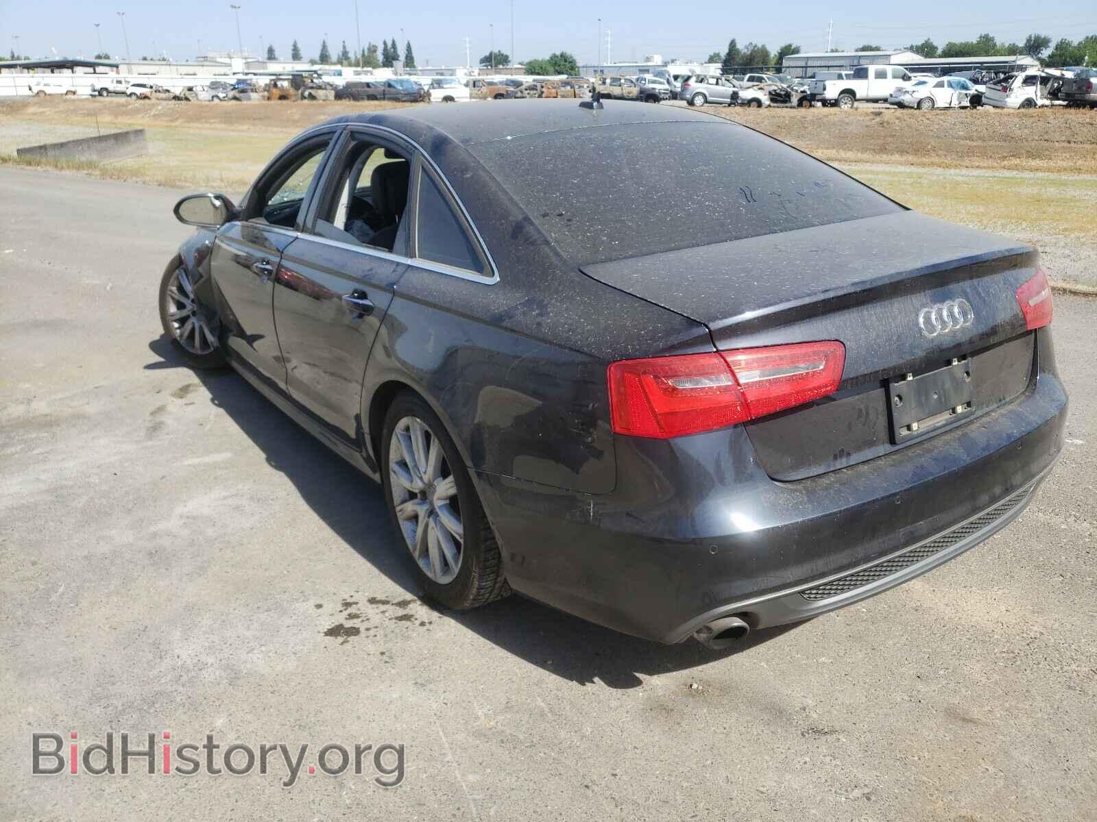 2012 AUDI A6 - VIN: WAUBGAFC9CN006055 - Фото 3