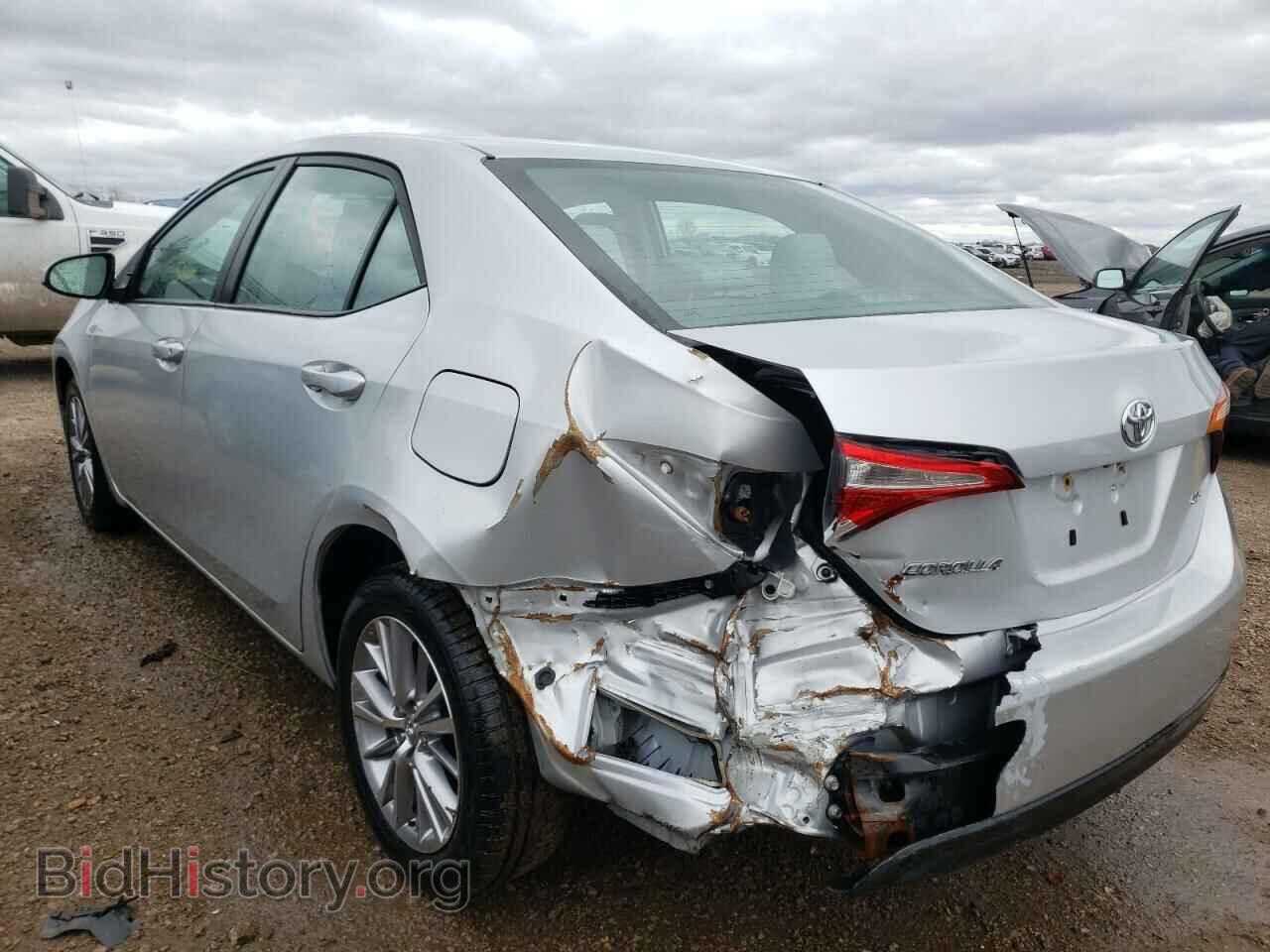 2014 TOYOTA COROLLA - VIN: 2T1BURHE3EC206993 - Фото 3