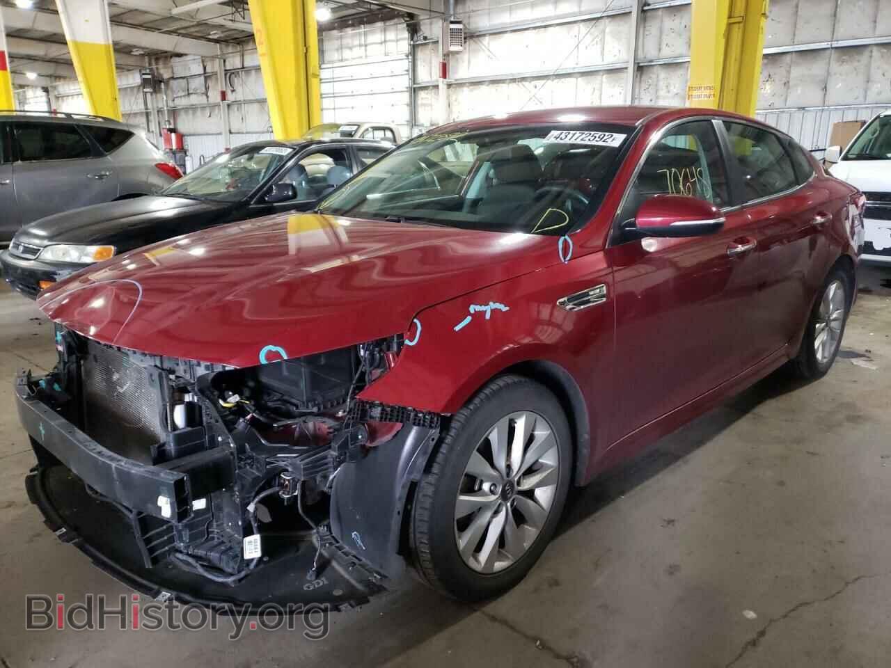 2018 KIA OPTIMA - VIN: 5XXGT4L35JG203341 - Фото 2