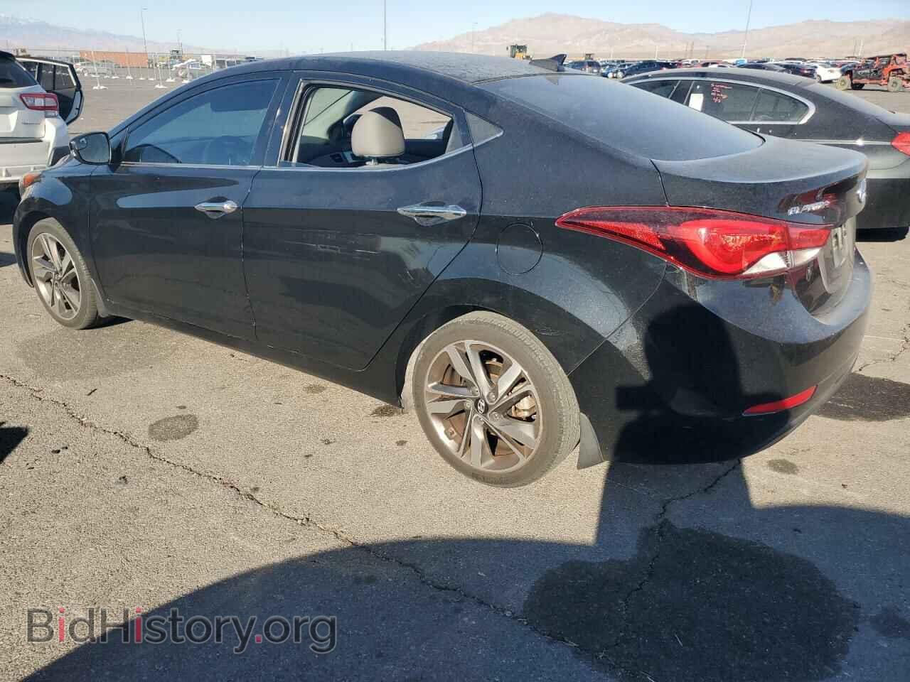 2014 HYUNDAI ELANTRA - VIN: 5NPDH4AE1EH494956 - Фото 2