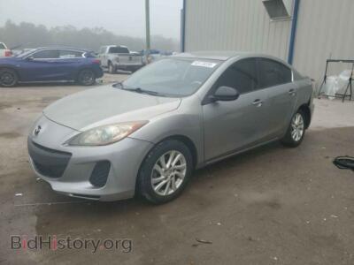 2012 Mazda 3 I, серебристый — VIN JM1BL1V78C1666954, Copart
