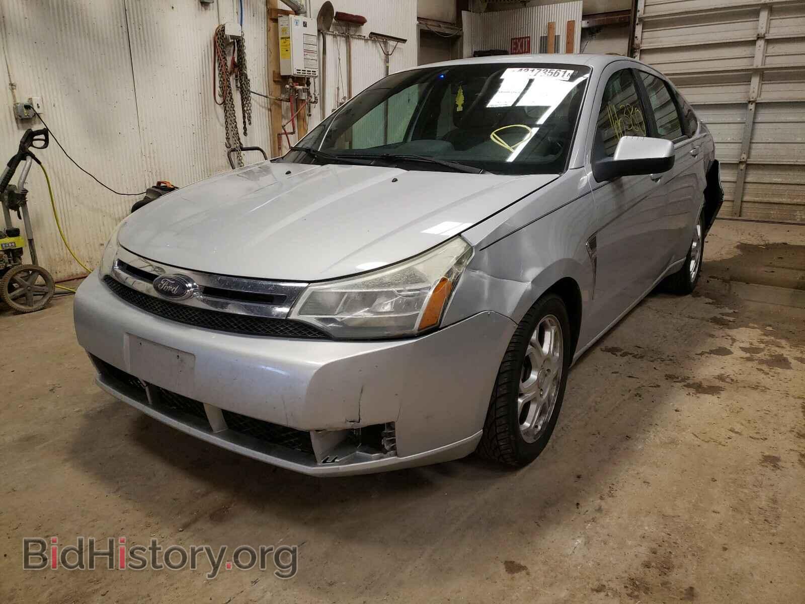 2008 FORD FOCUS - VIN: 1FAHP35N28W191309 - Фото 2