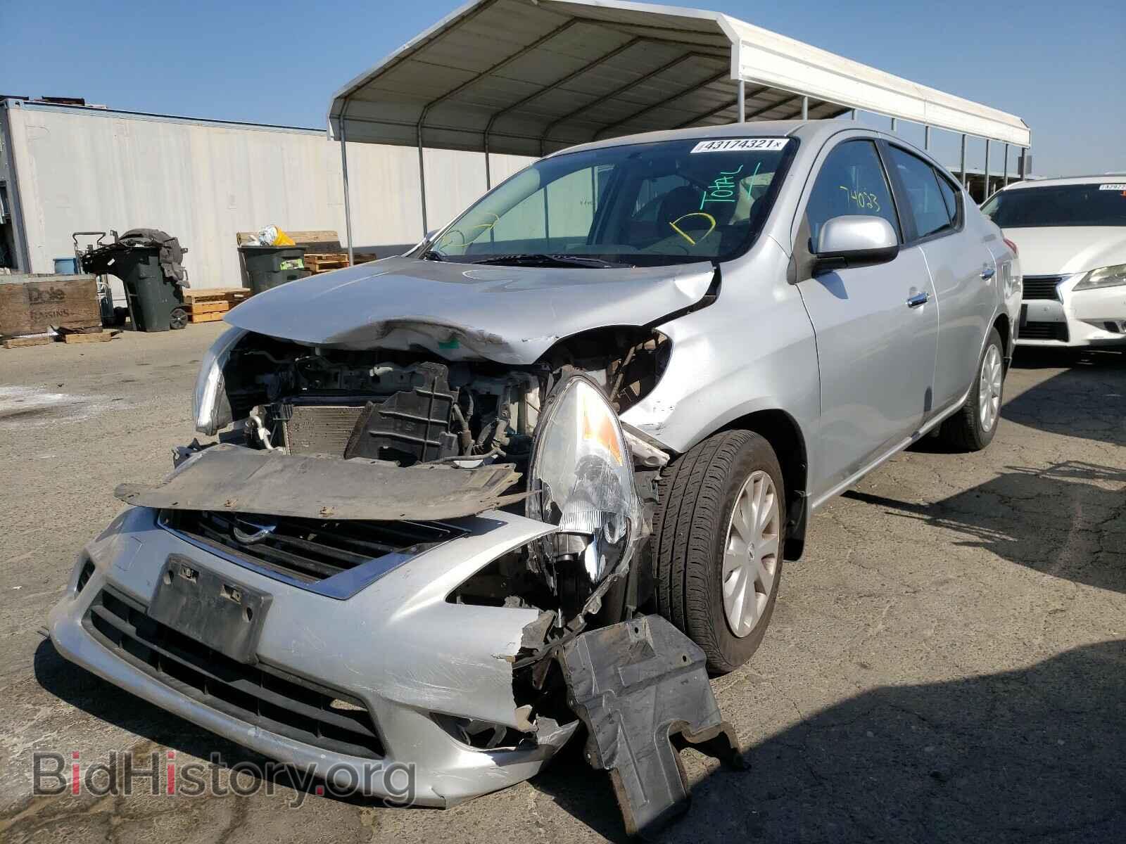 2013 NISSAN VERSA - VIN: 3N1CN7AP1DL845096 - Фото 2