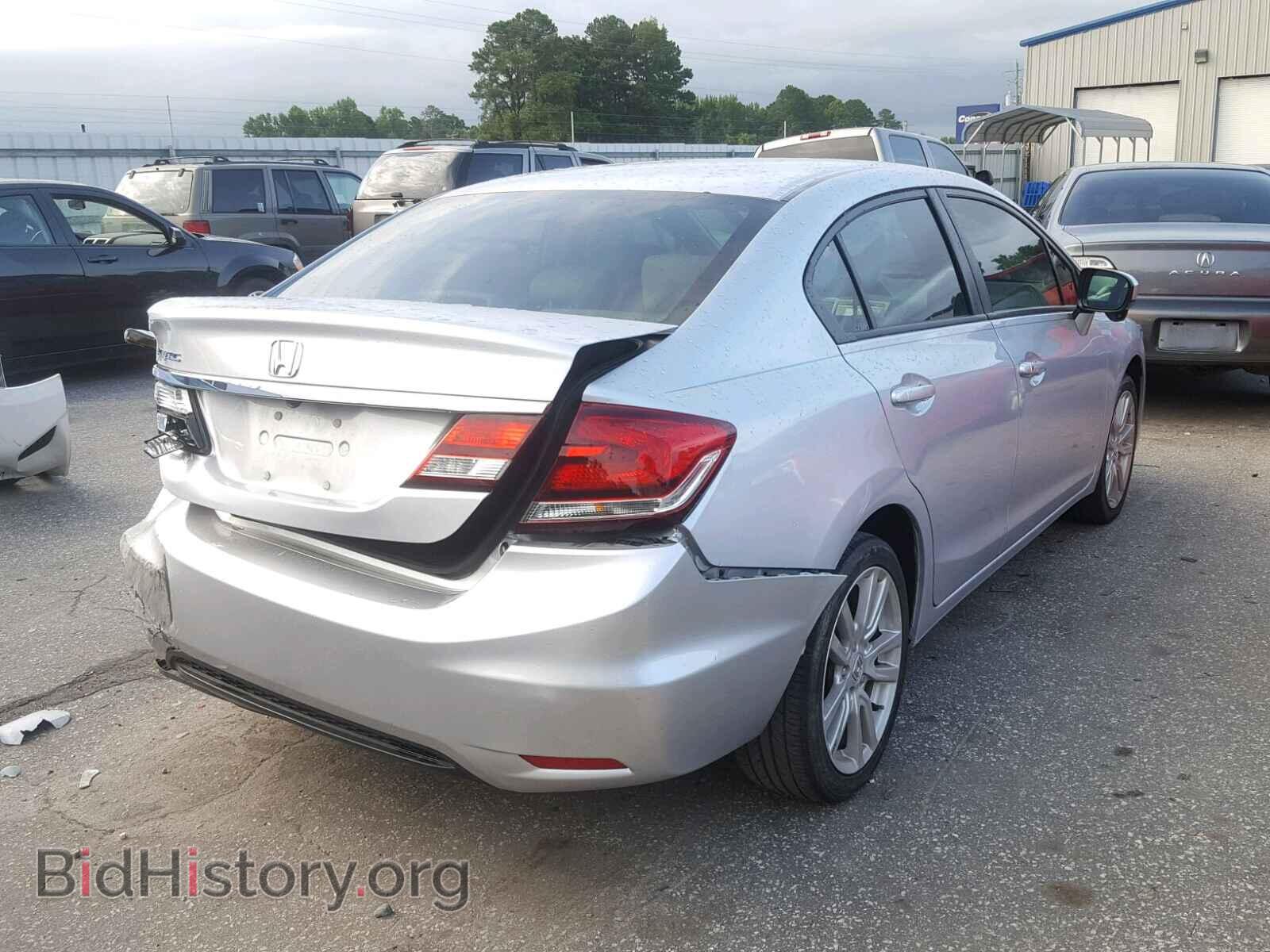 2014 HONDA CIVIC - VIN: 2HGFB2F82EH536739 - Фото 4