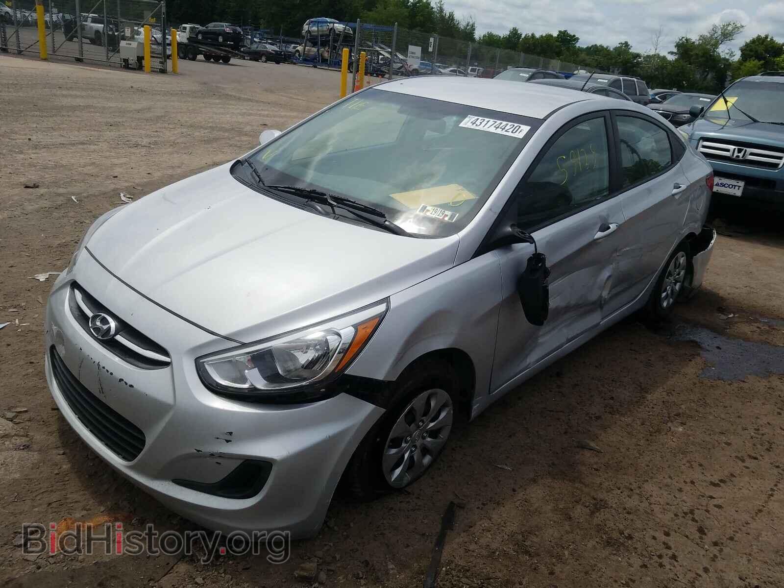 2017 HYUNDAI ACCENT - VIN: KMHCT4AE9HU221490 - Фото 2