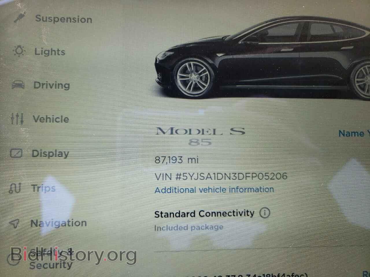 2013 TESLA MODEL S - VIN: 5YJSA1DN3DFP05206 - Photo 8
