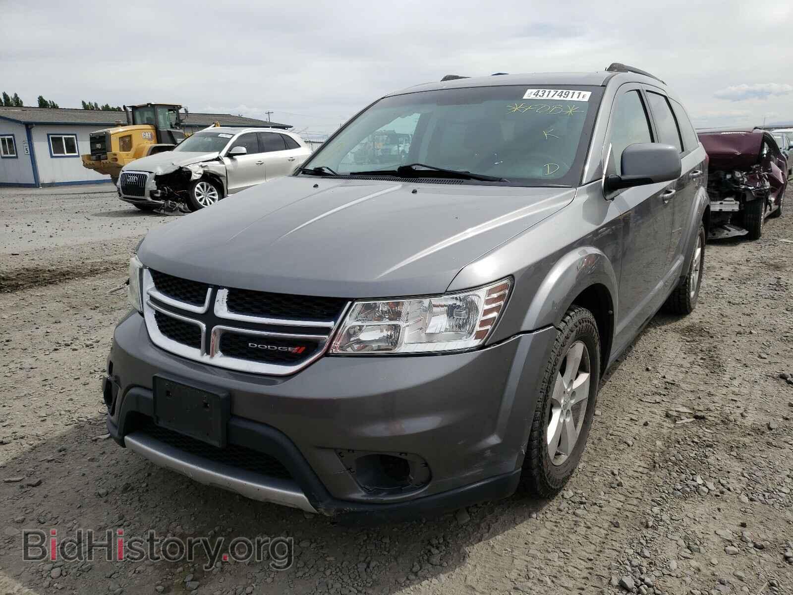 2012 DODGE JOURNEY - VIN: 3C4PDDBG7CT342489 - Фото 2