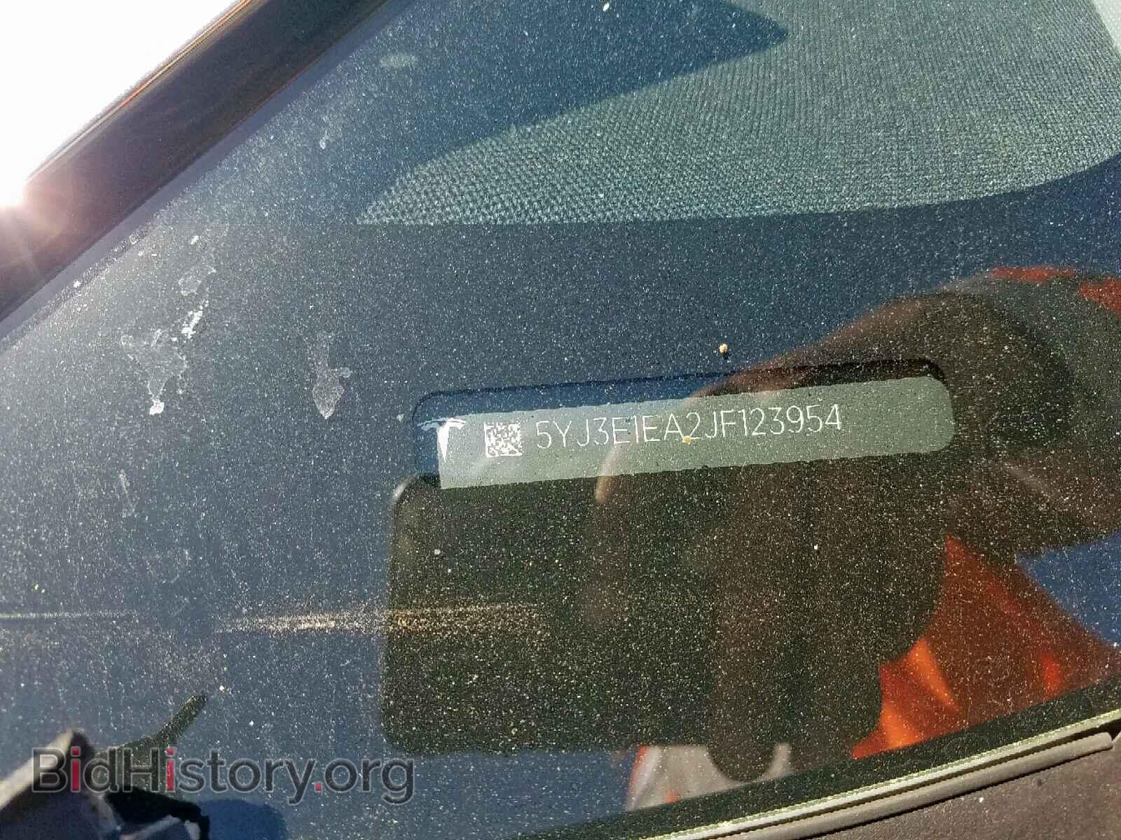 2018 TESLA MODEL 3 - VIN: 5YJ3E1EA2JF123954 - Фото 10