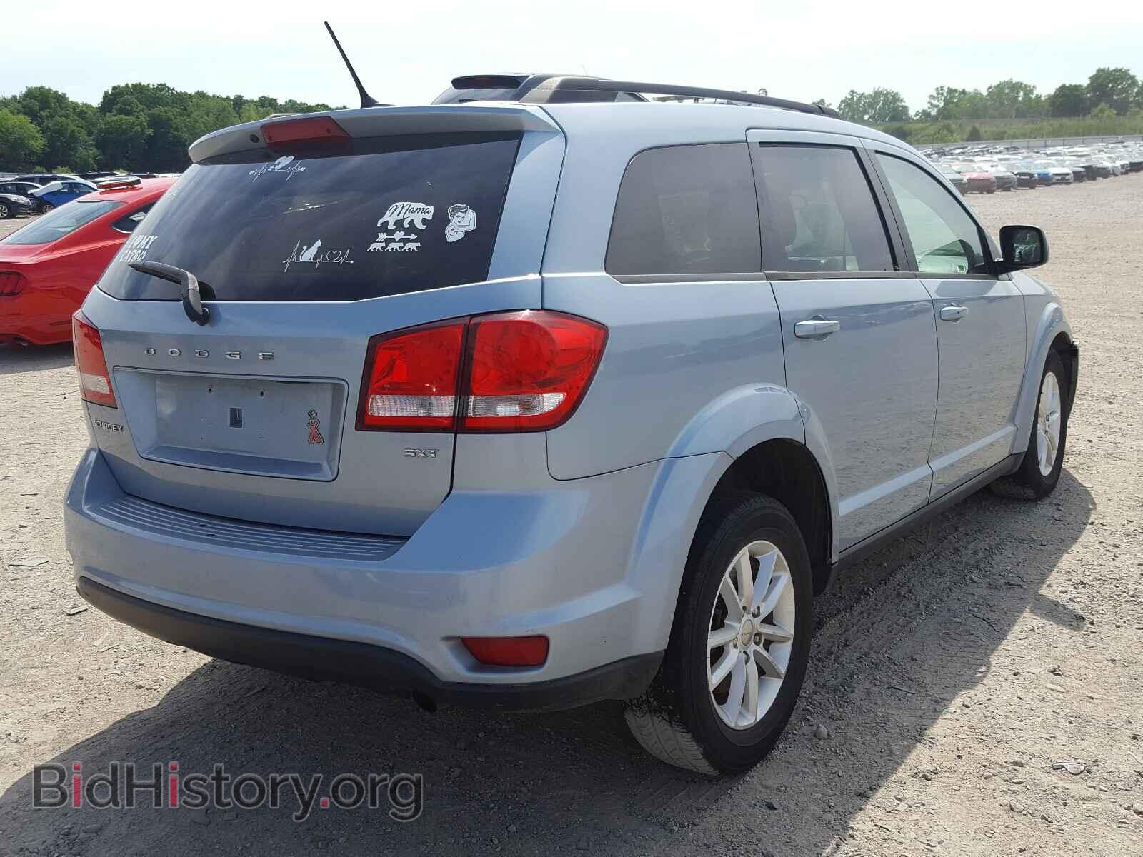 2013 DODGE JOURNEY - VIN: 3C4PDCBB5DT557966 - Фото 4