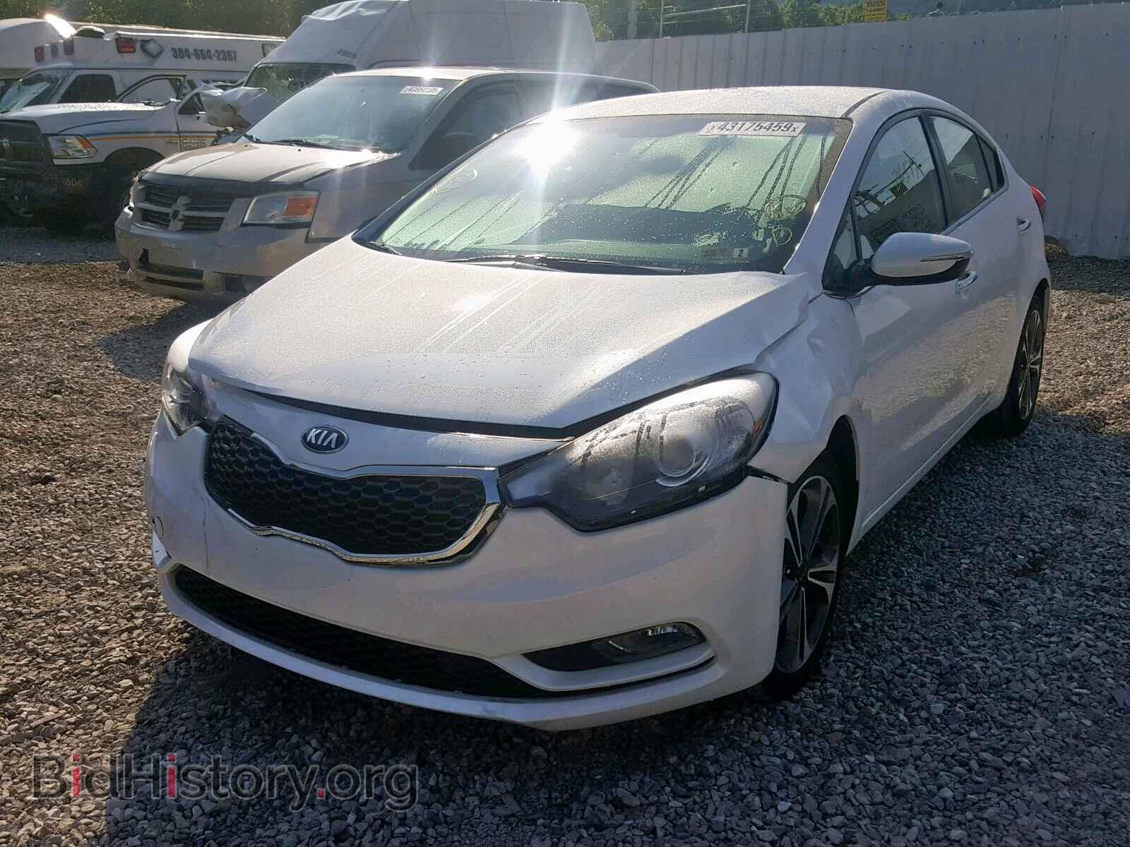 2014 KIA FORTE EX - VIN: KNAFX4A83E5104233 - Фото 2