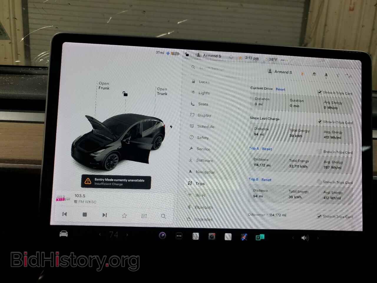 2021 TESLA MODEL Y - VIN: 5YJYGDEE9MF123815 - Photo 9