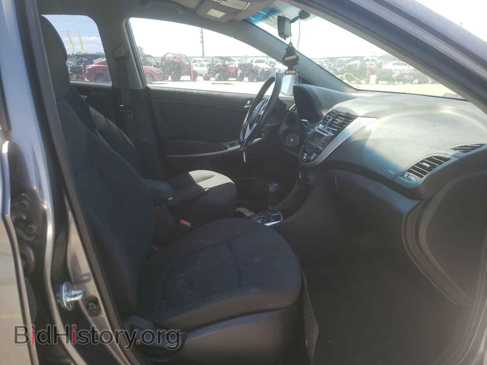2013 HYUNDAI ACCENT - VIN: KMHCU5AEXDU066249 - Фото 5