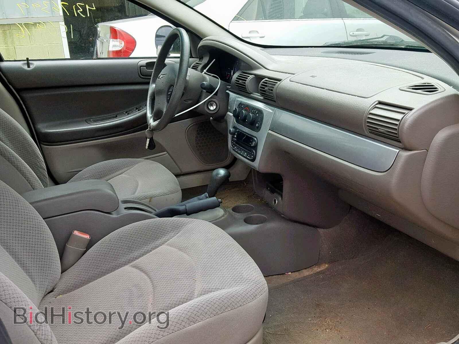 2006 CHRYSLER SEBRING - VIN: 1C3EL56R96N101067 - Фото 5
