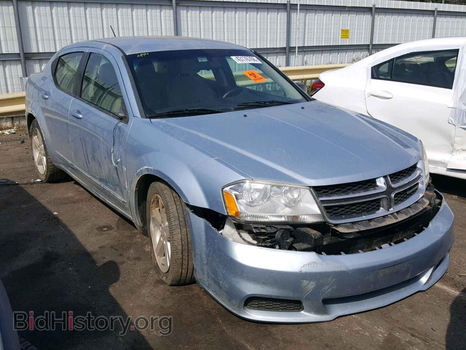 Фотография 1C3CDZAB9DN662906 - DODGE AVENGER 2013